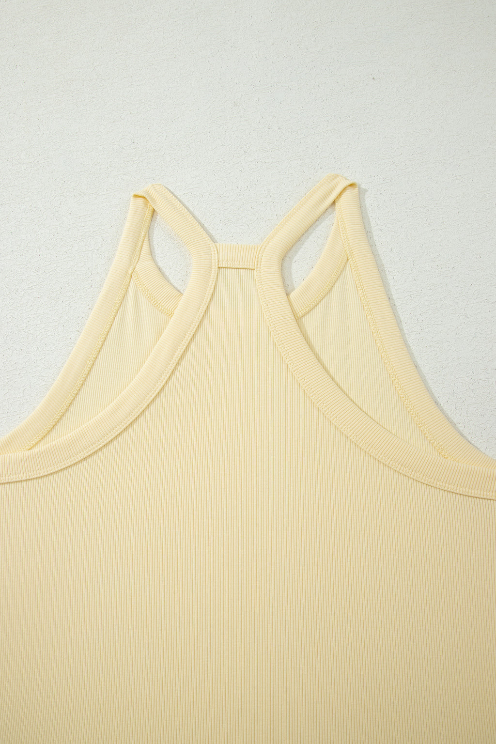 Ribbed Tank Top and Sweatpants Set