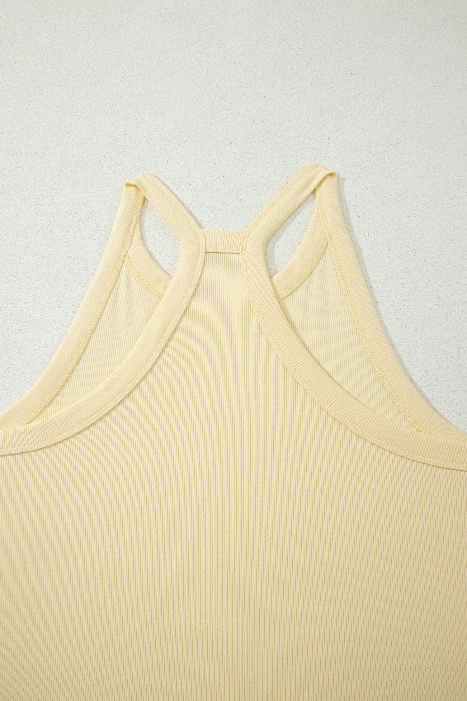Ribbed Tank Top and Sweatpants Set