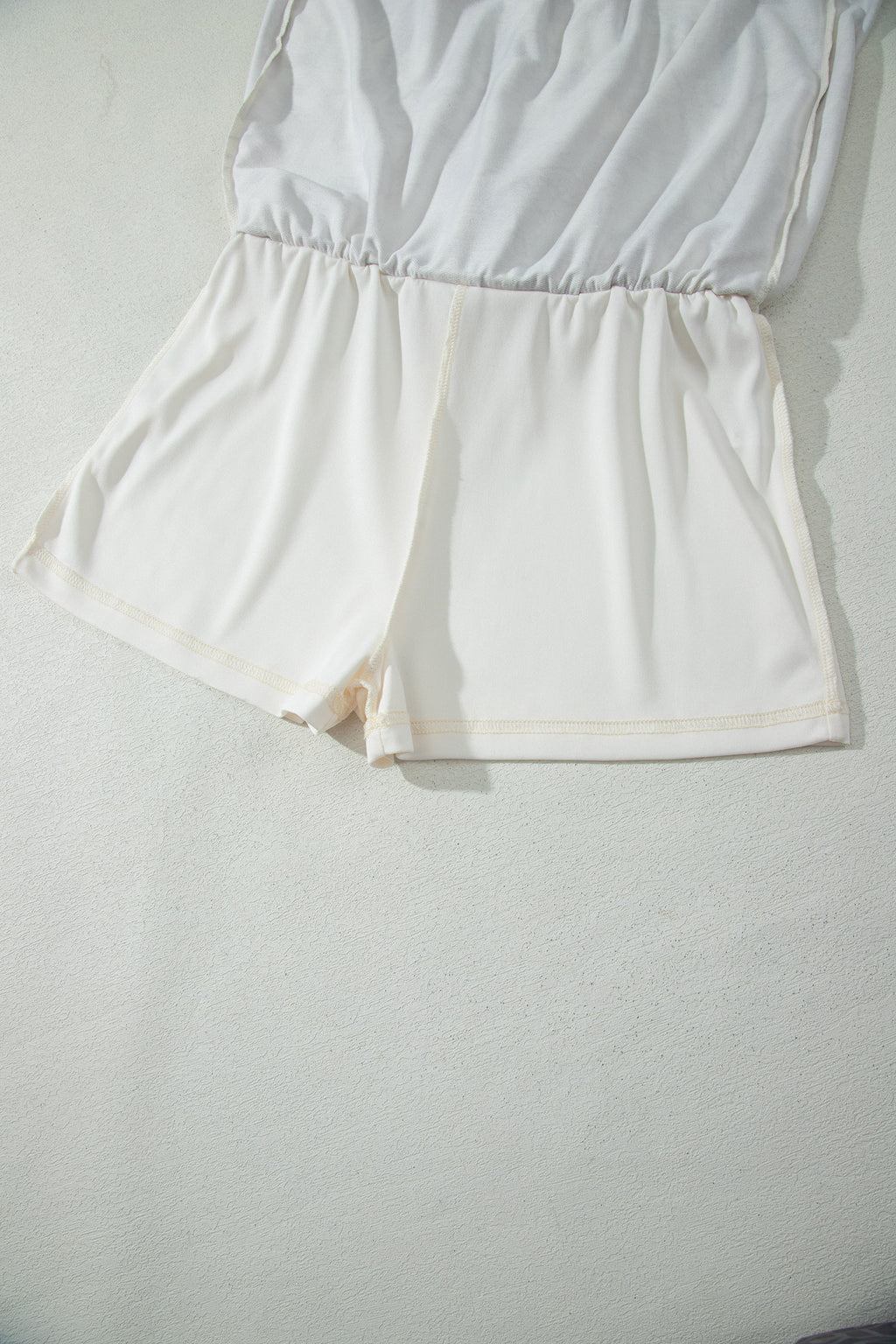 Gray Woodland Camo Print Raw Edge Cropped Set