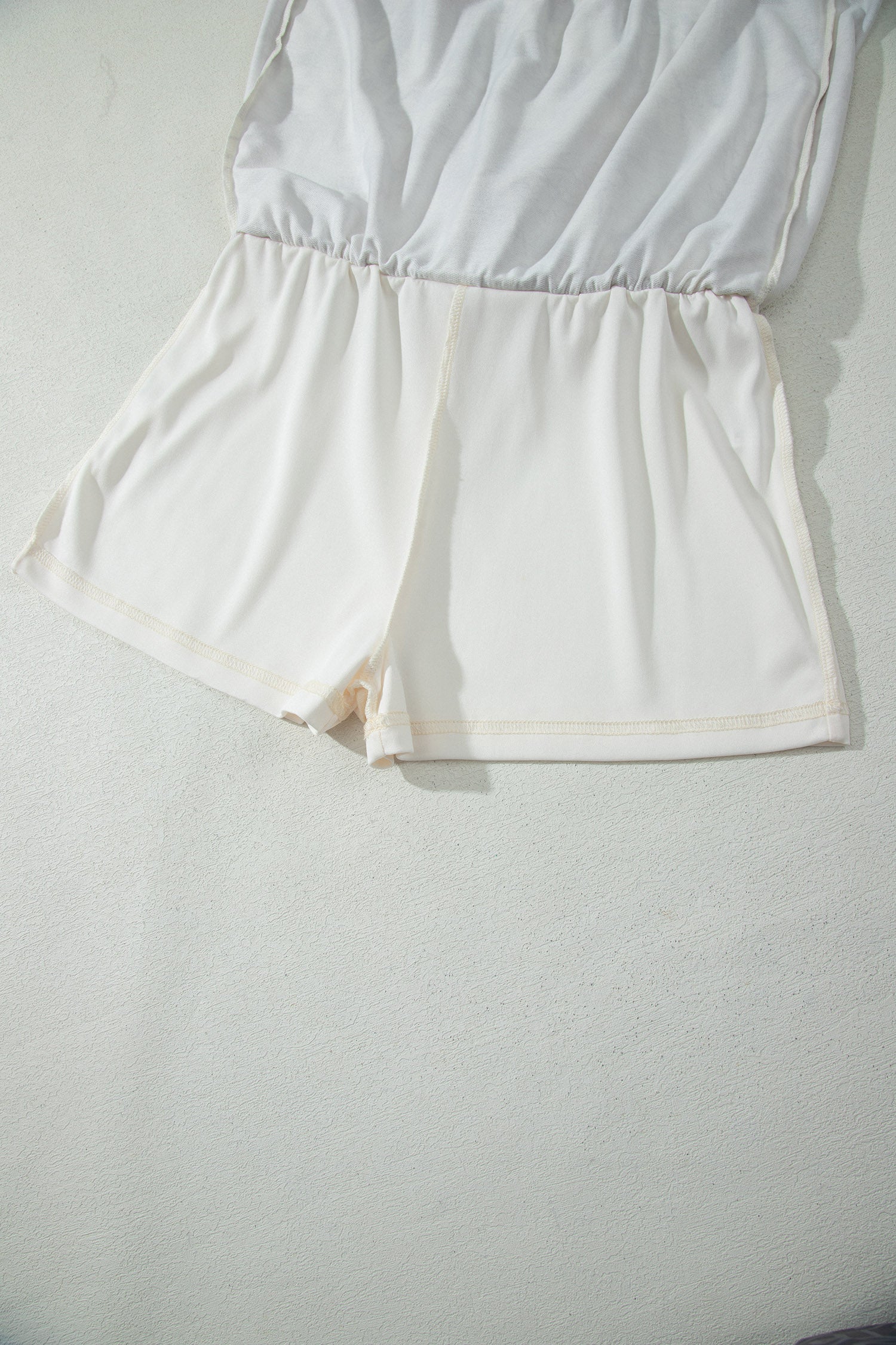 Gray Woodland Camo Print Raw Edge Cropped Set
