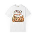 Fall Is My Favorite Color T-Shirt — Pumpkin & Autumn Leaves Tee
