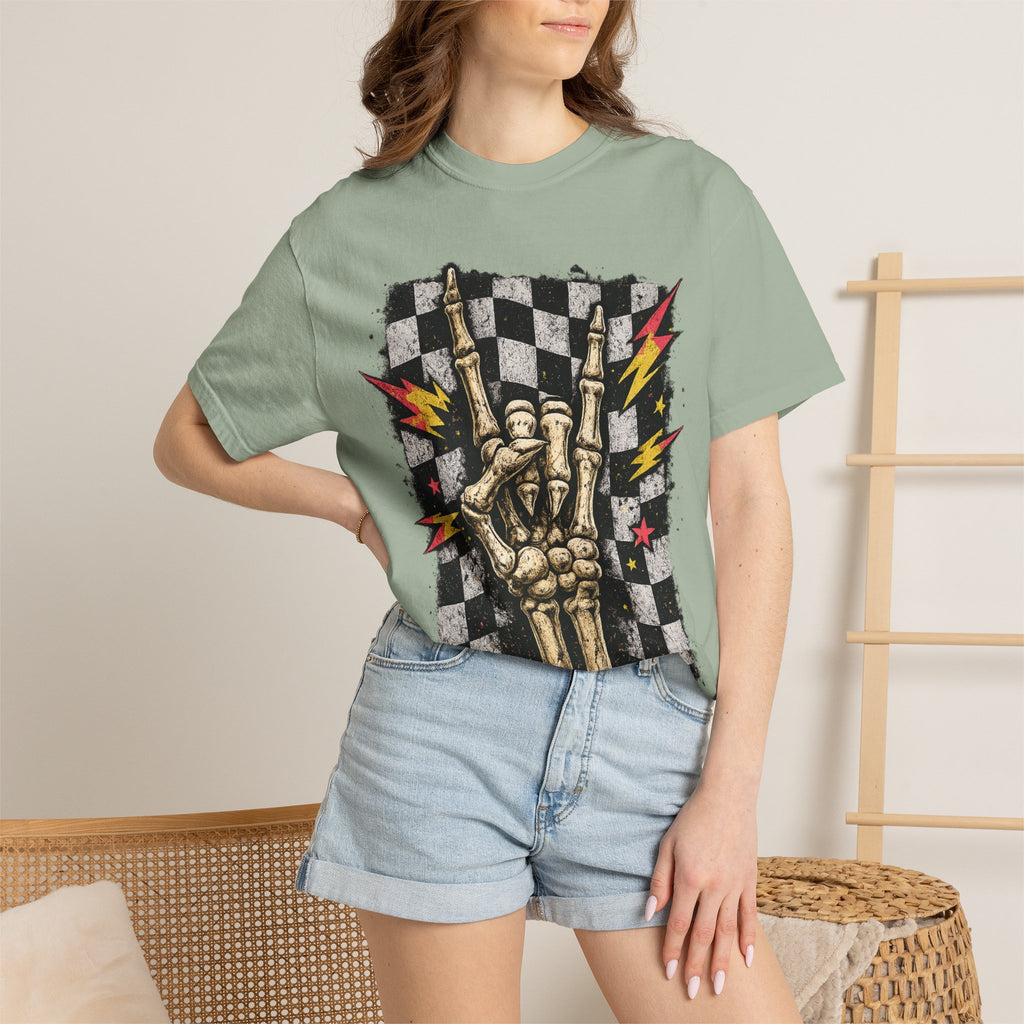 Skeleton Hand Rock T-Shirt