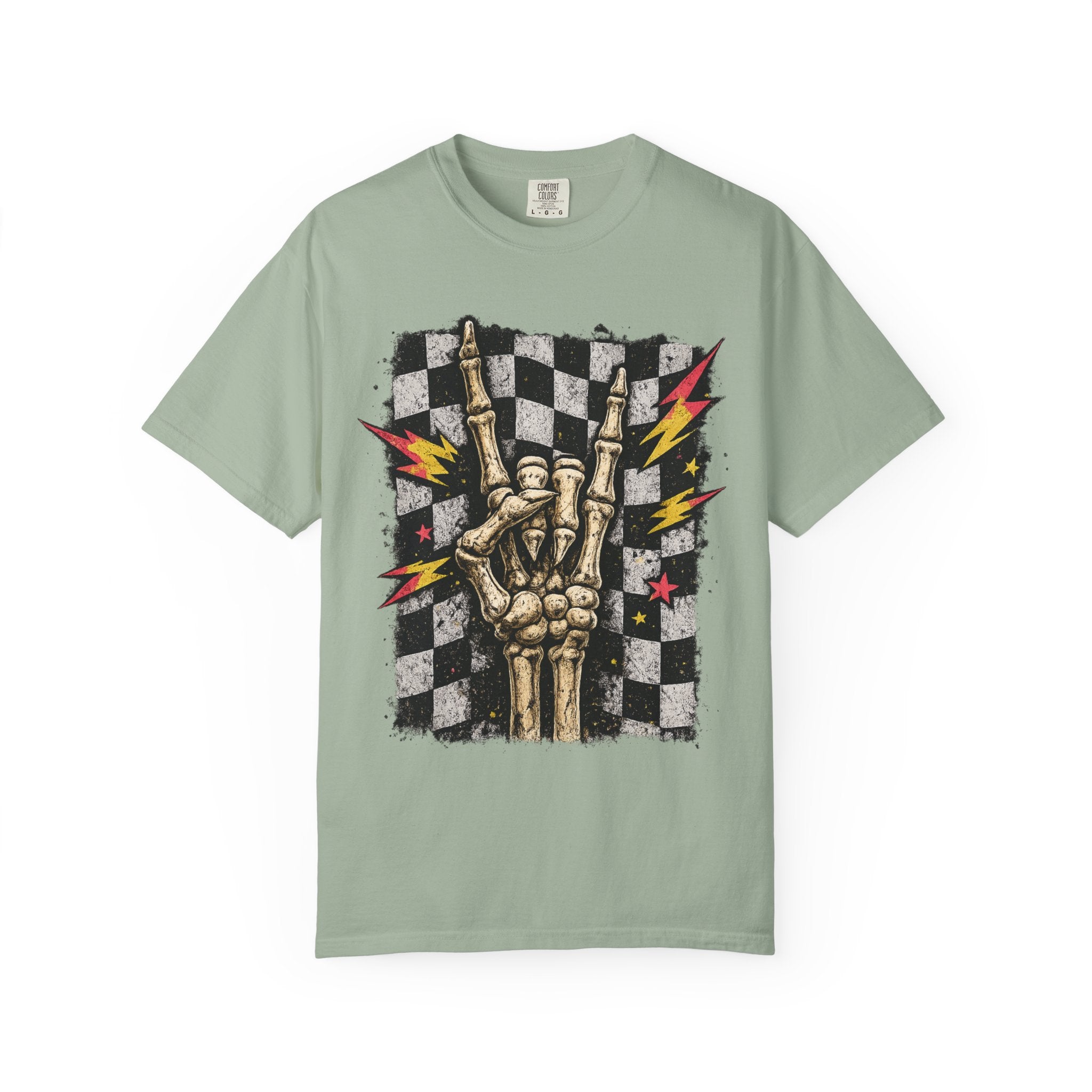 Skeleton Hand Rock T-Shirt