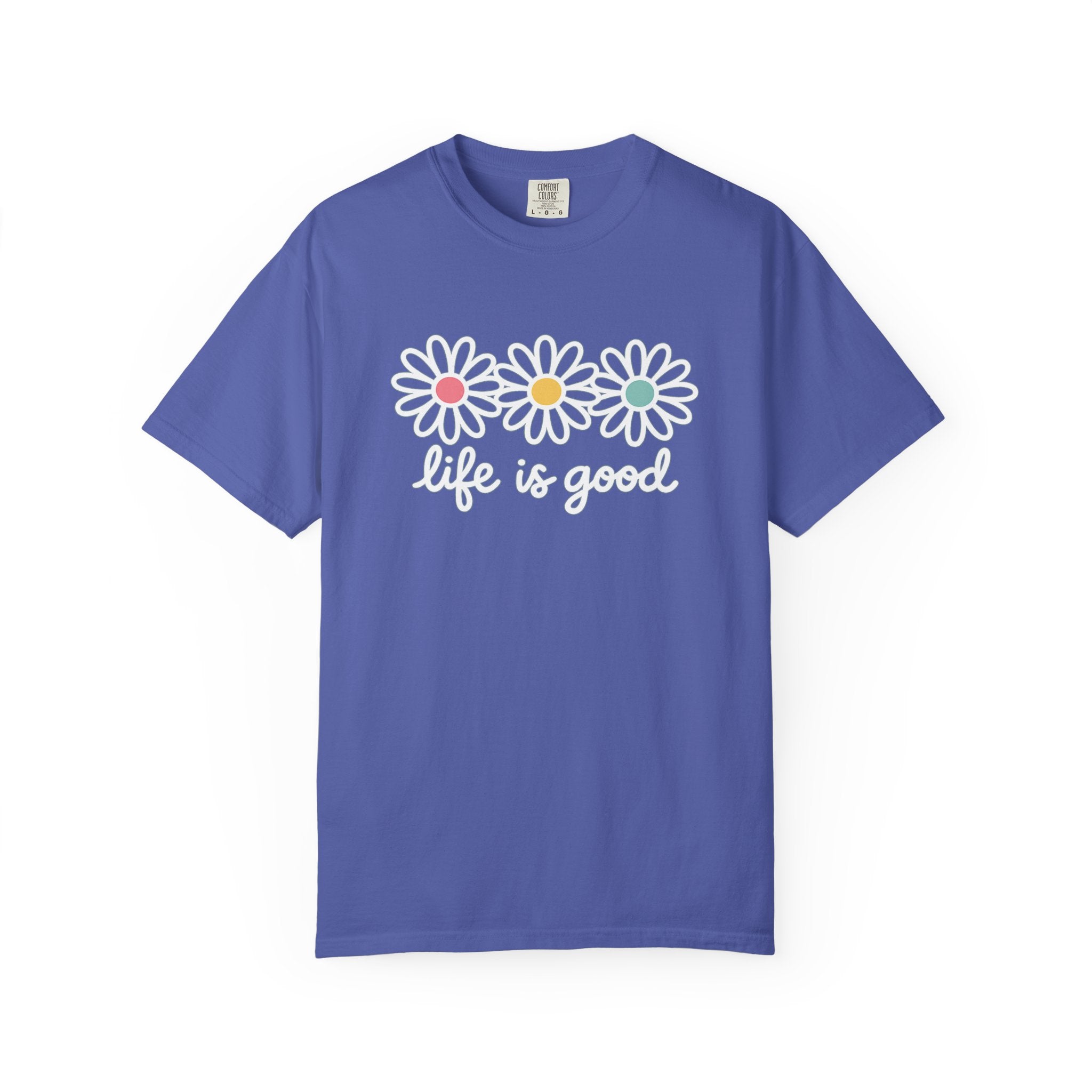 Life Is Good Daisy Graphic T-Shirt