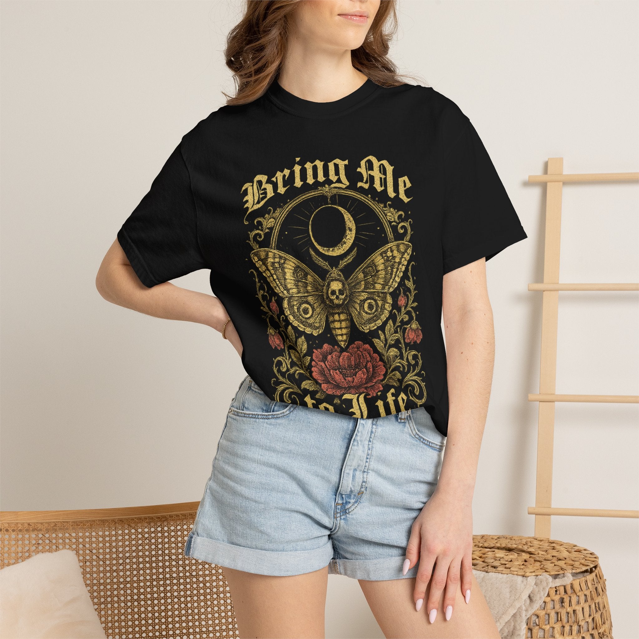 Bring Me to Life Moth Graphic T-Shirt