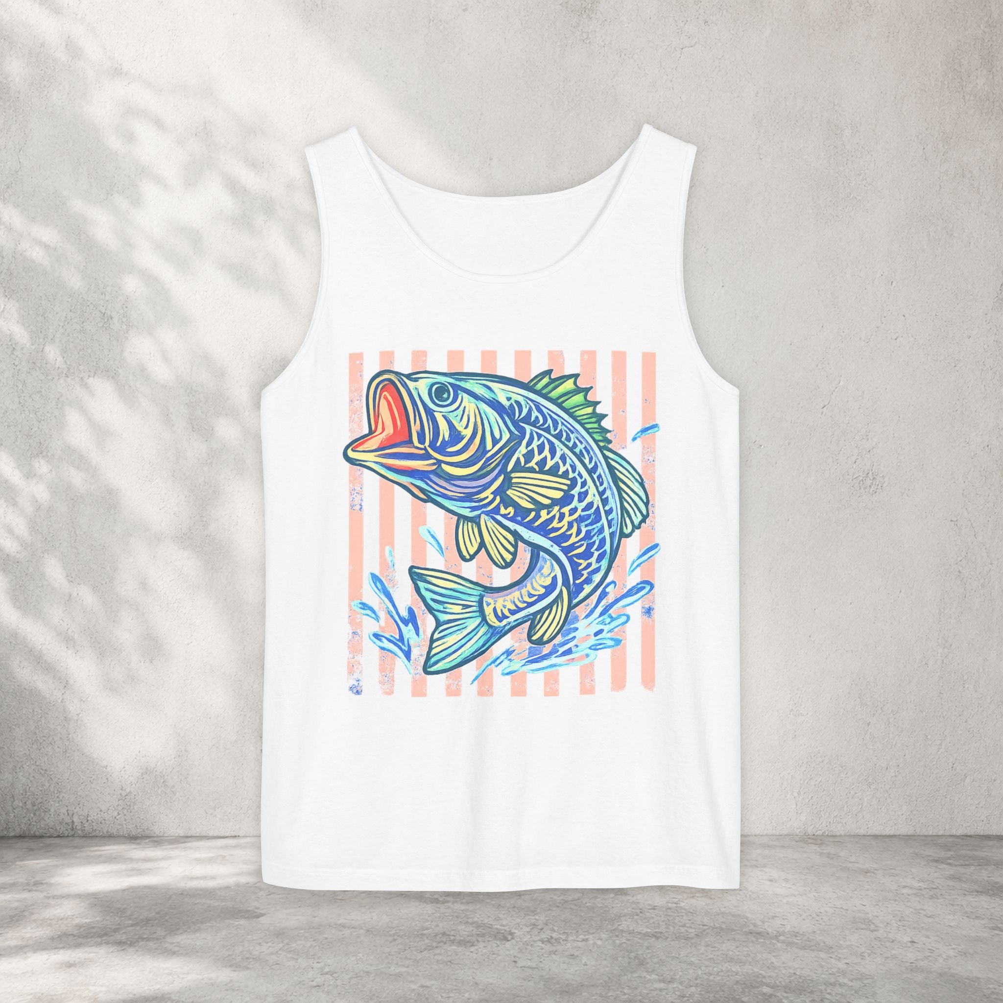 Striped Bass Graphic Tank Top