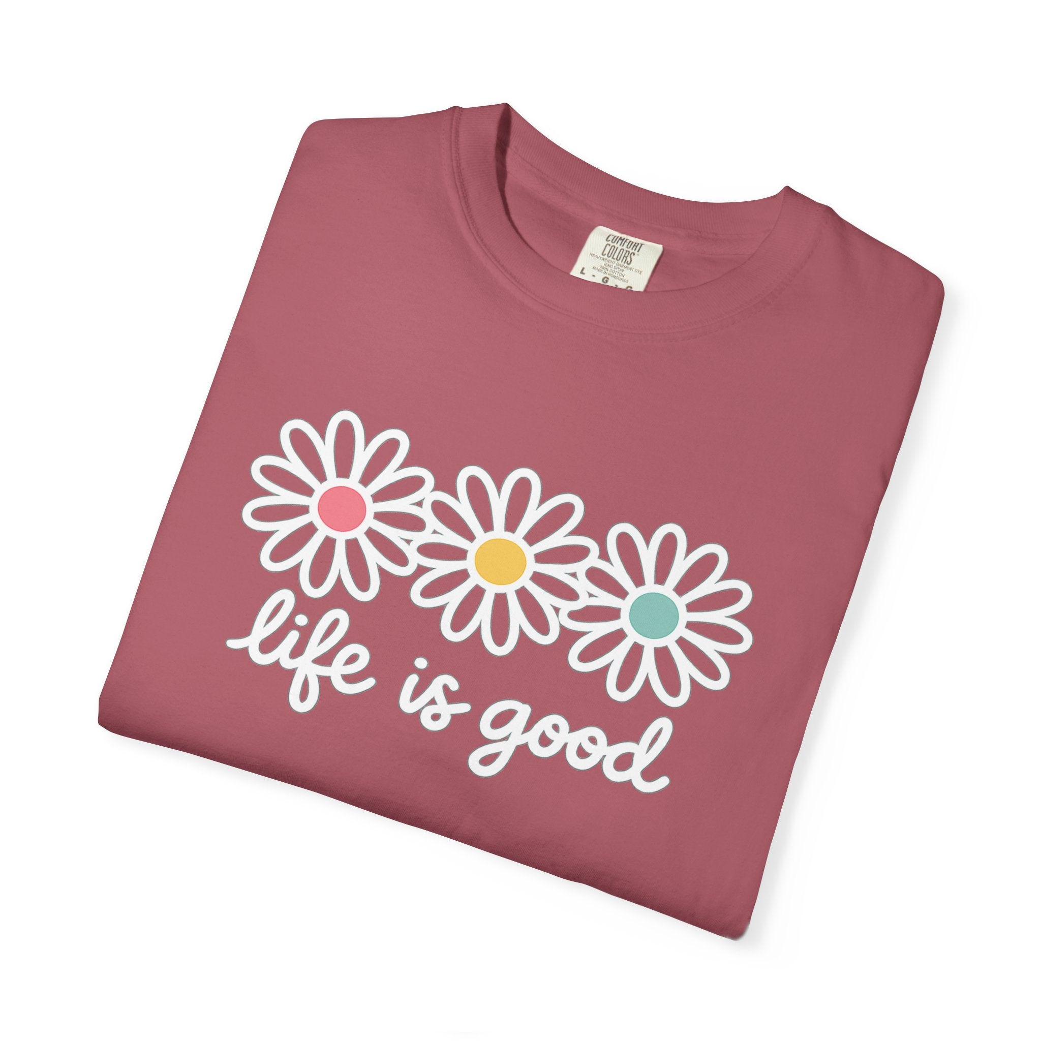 Life Is Good Daisy Graphic T-Shirt
