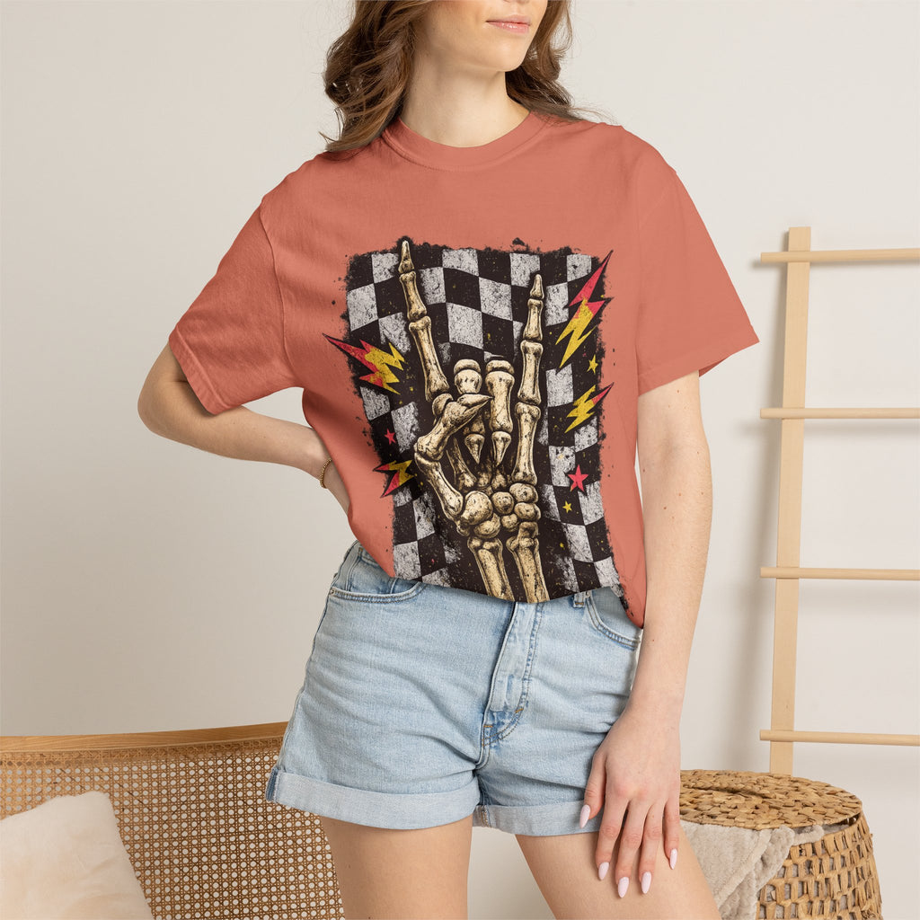 Skeleton Hand Rock T-Shirt