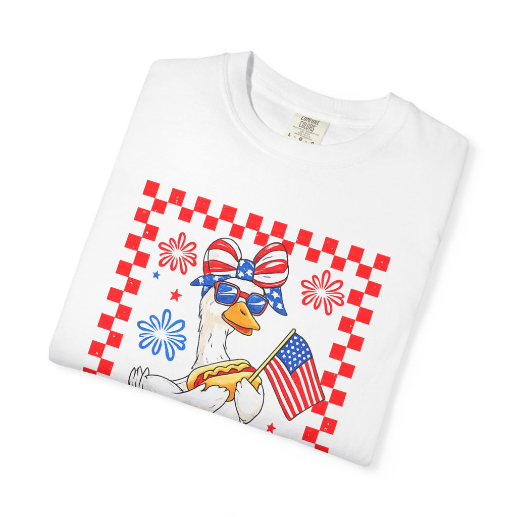 Patriotic Goose Graphic T-Shirt