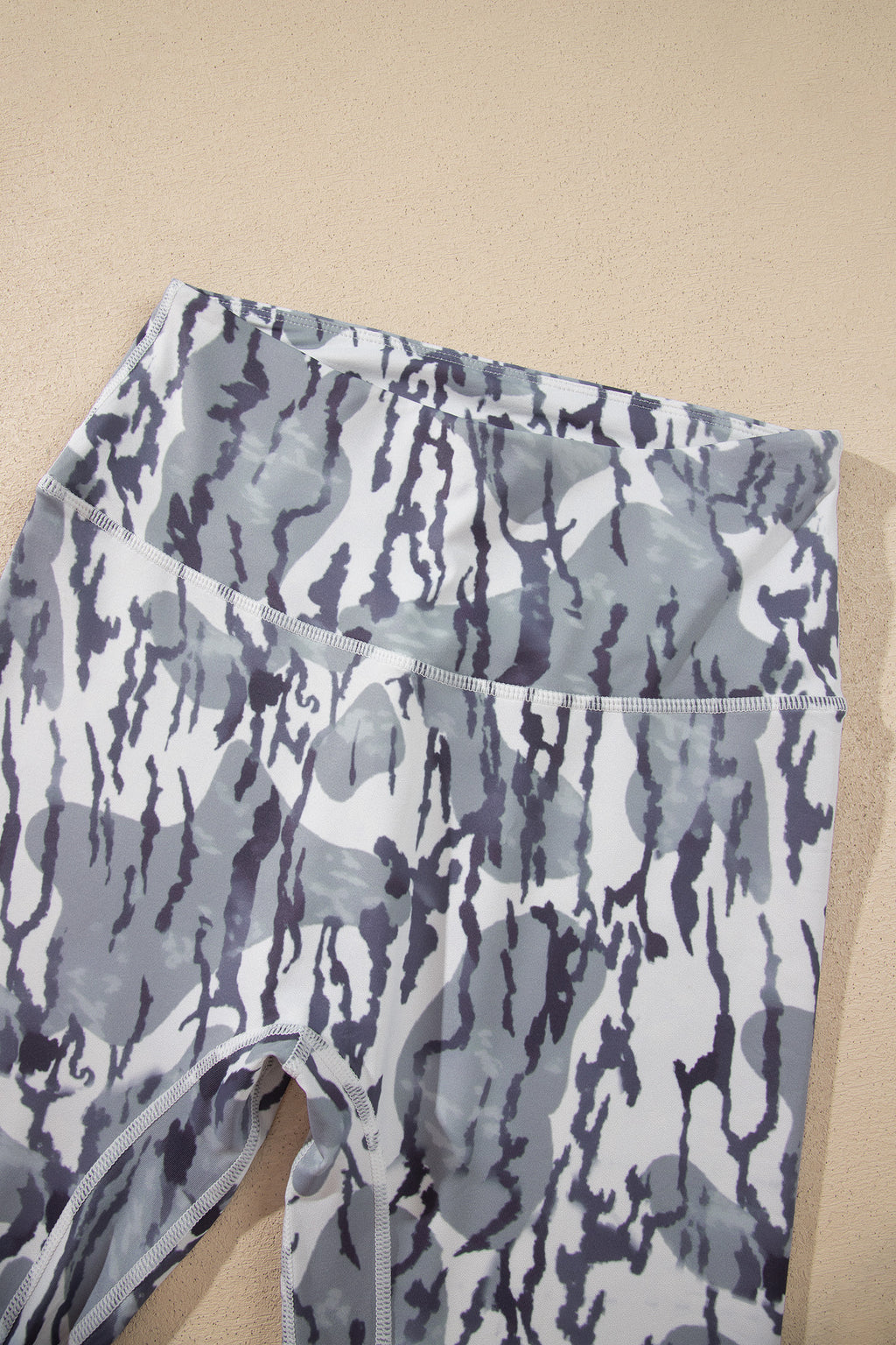 Camouflage Pattern High Waist Leggings