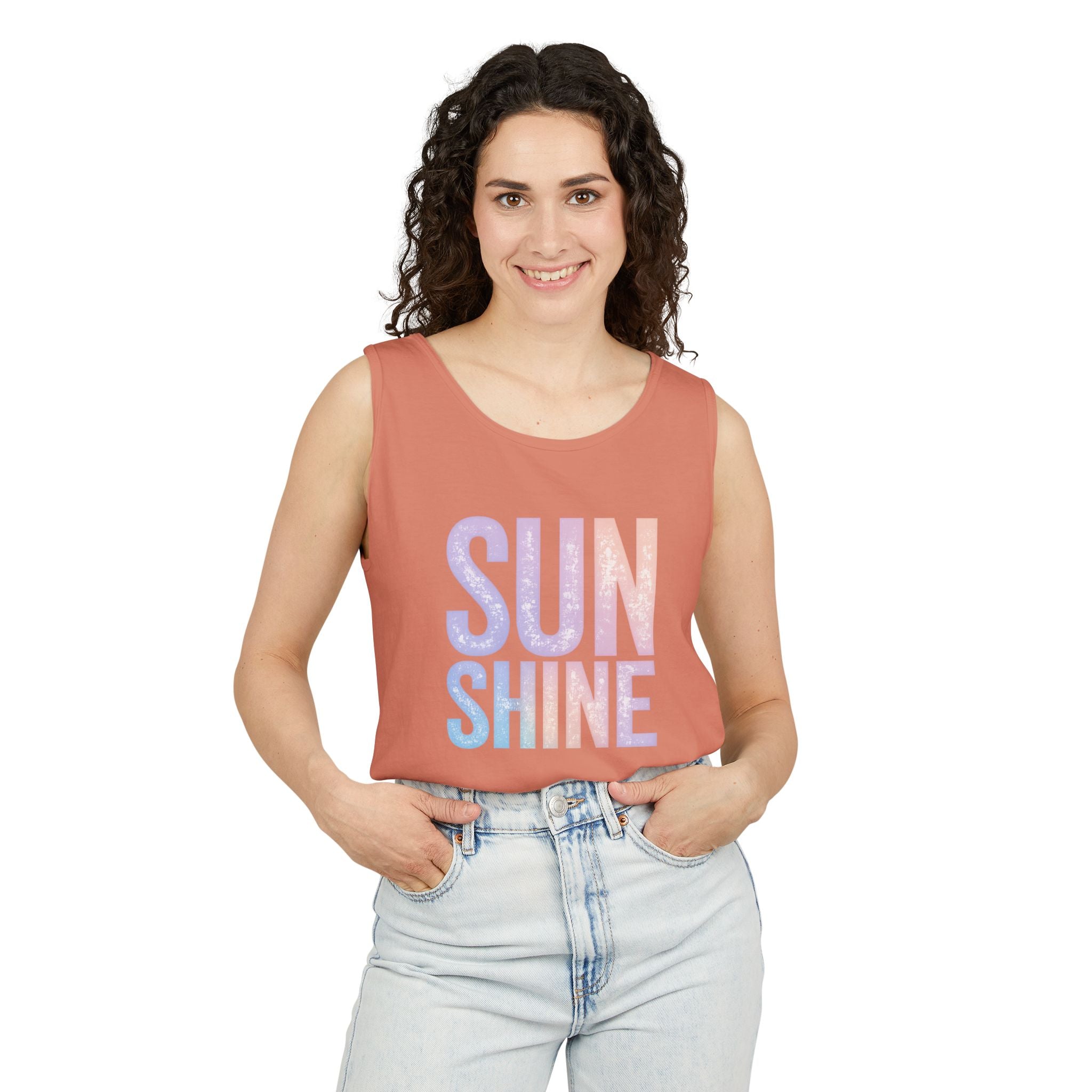 Sunshine Pastel Tank Top