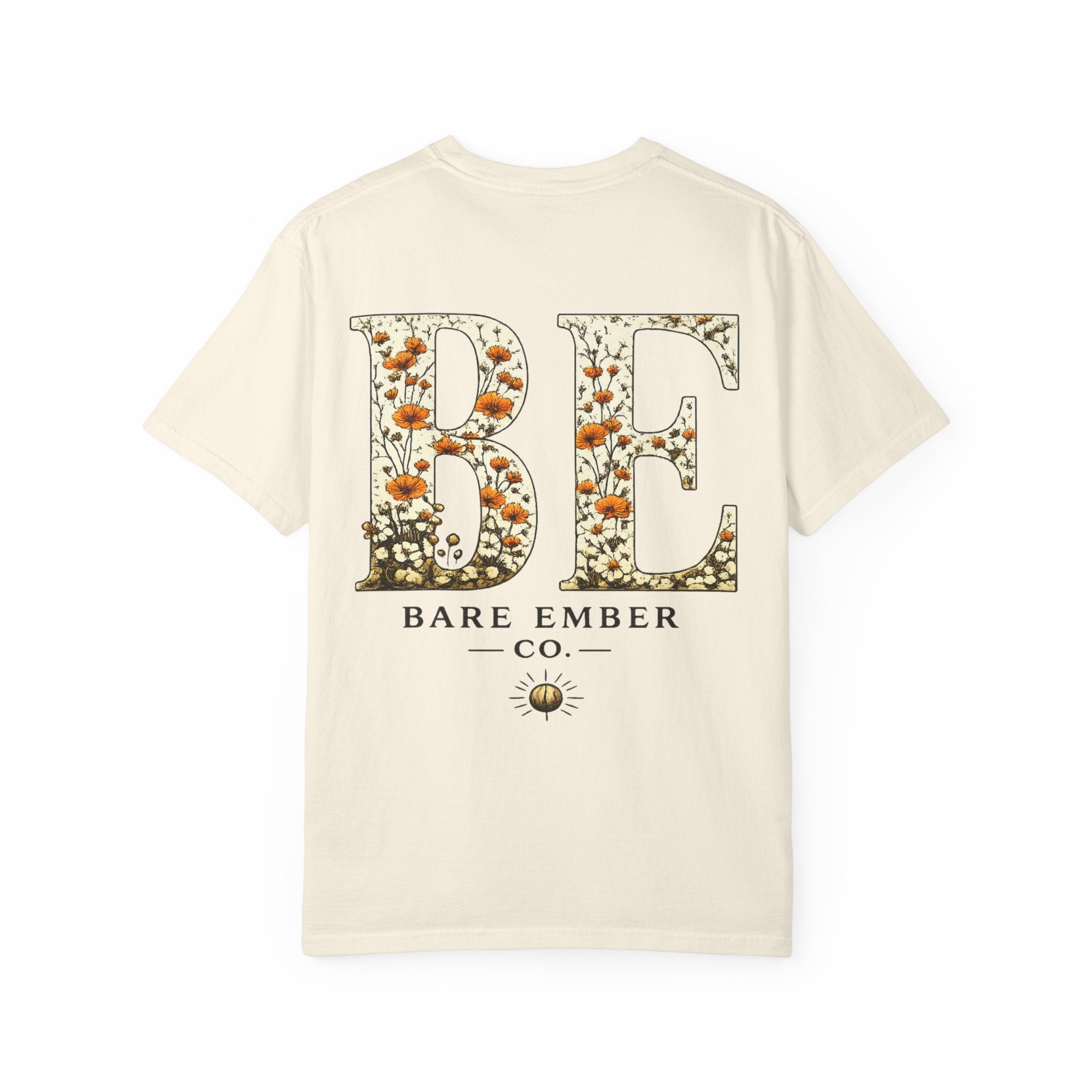 BE Floral Logo T‑Shirt