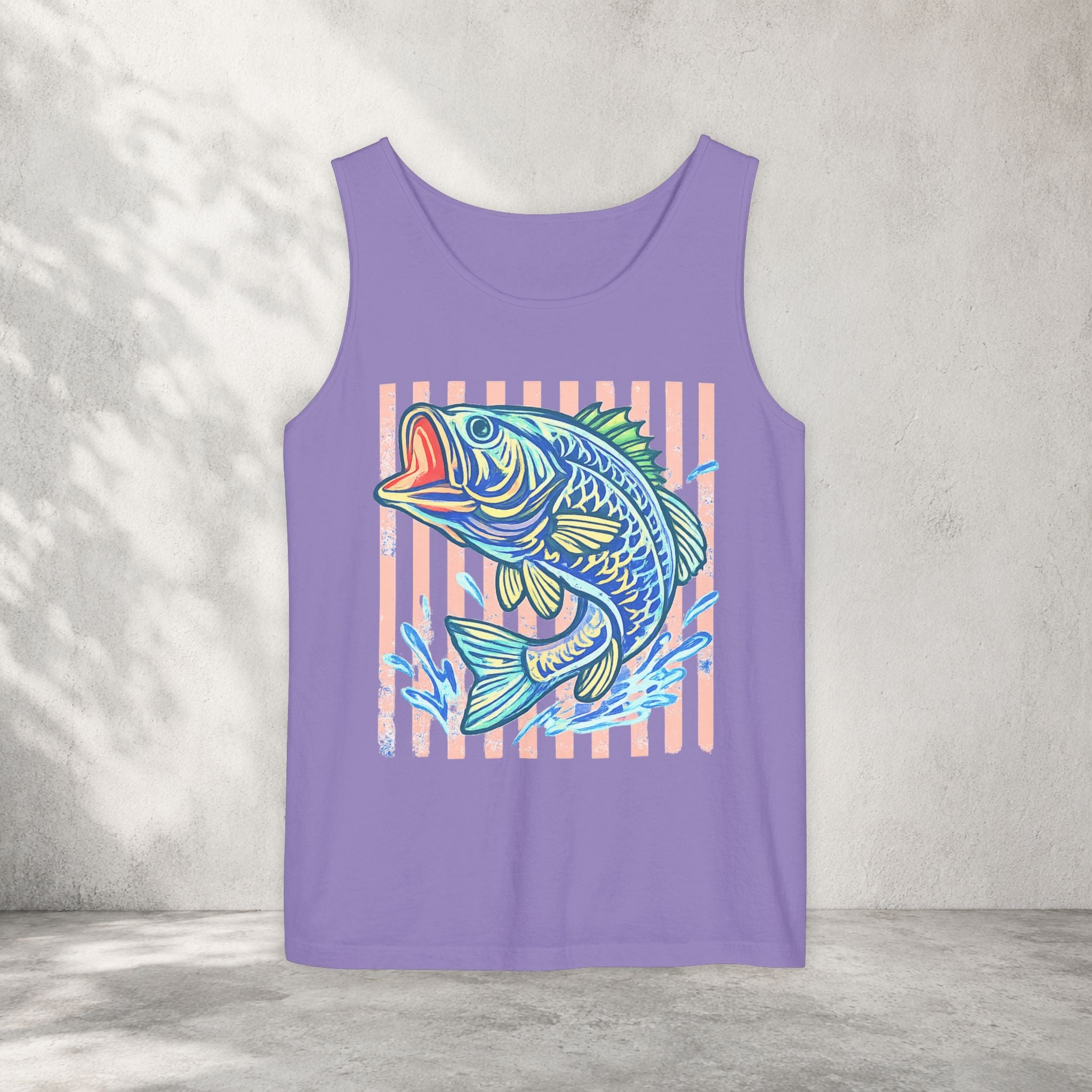Striped Bass Graphic Tank Top