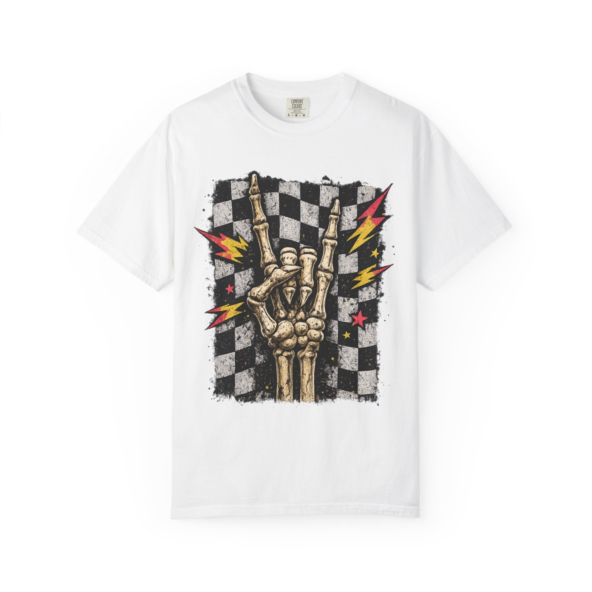 Skeleton Hand Rock T-Shirt