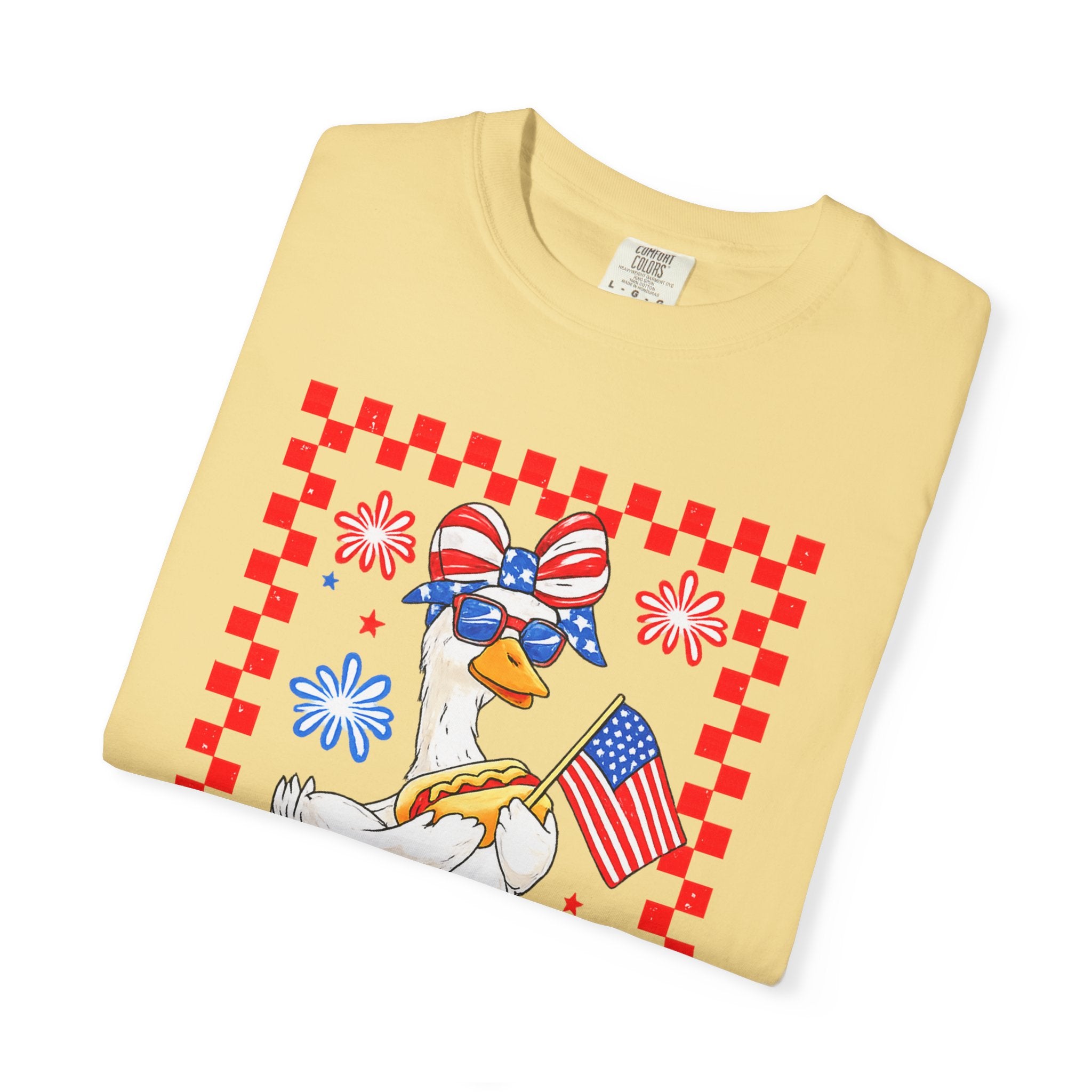 Patriotic Goose Graphic T-Shirt
