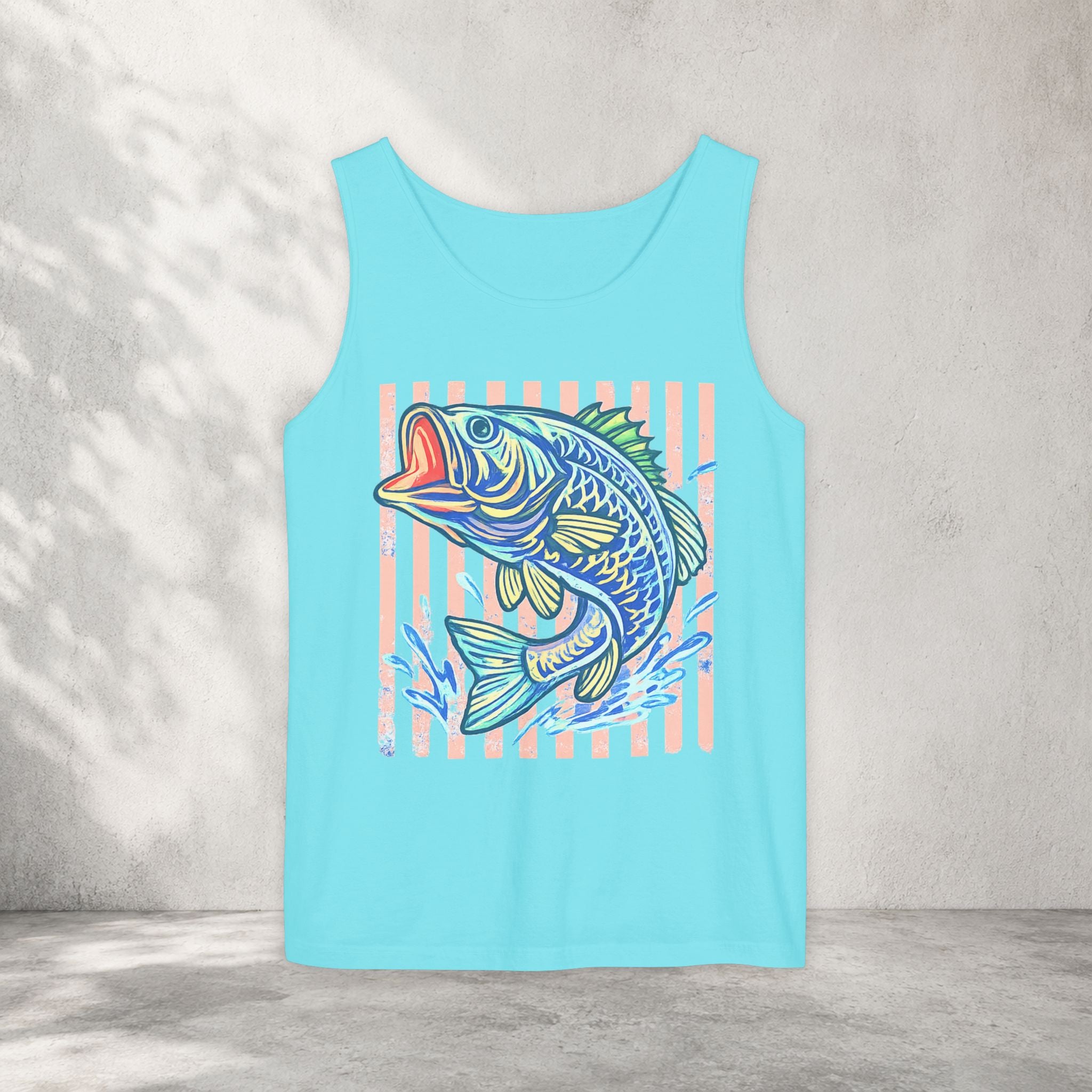 Striped Bass Graphic Tank Top
