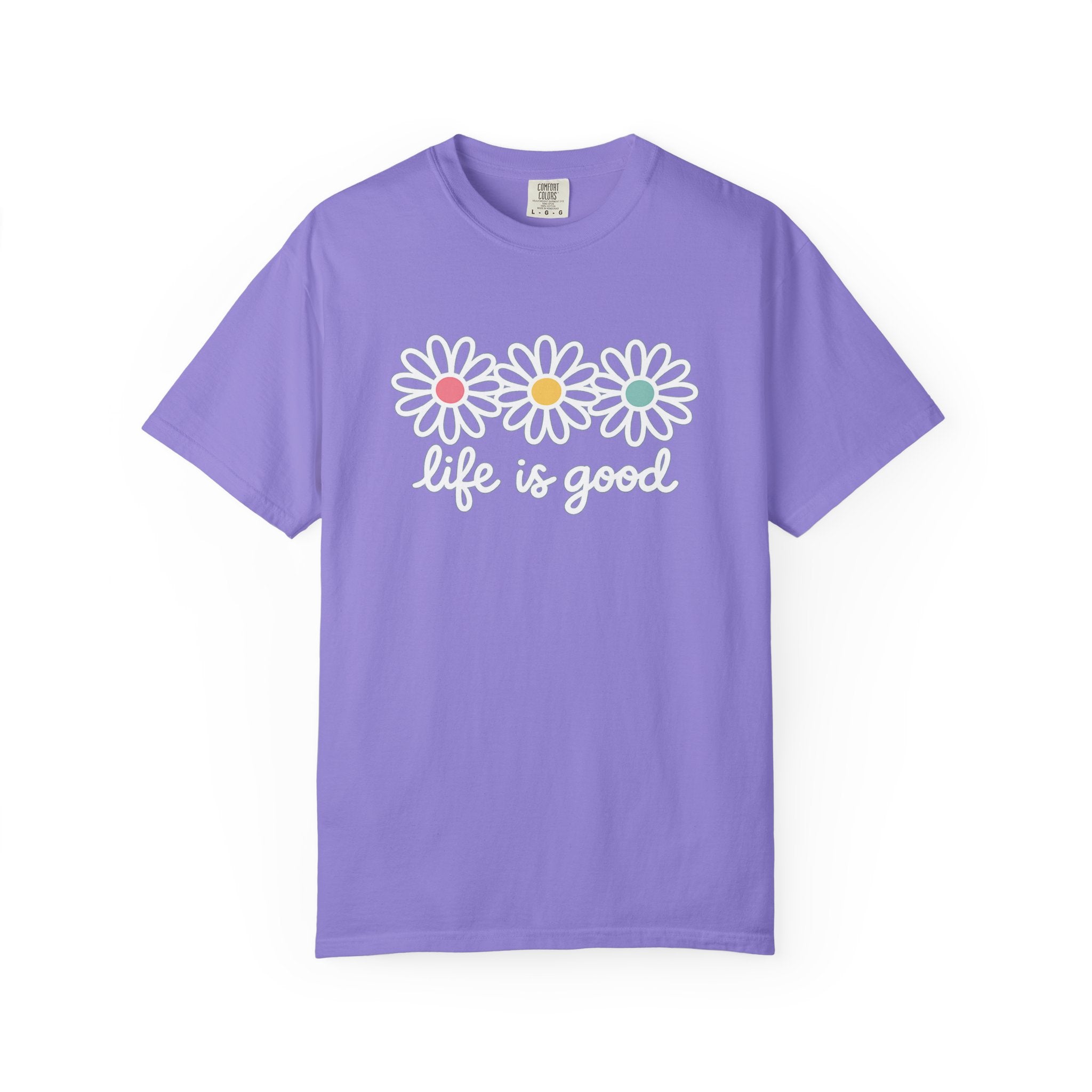 Life Is Good Daisy Graphic T-Shirt