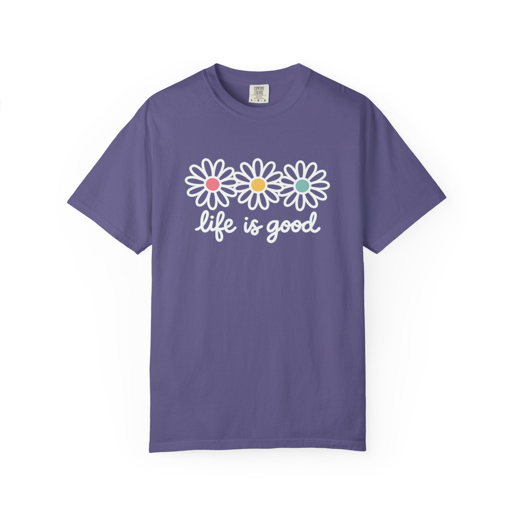 Life Is Good Daisy Graphic T-Shirt