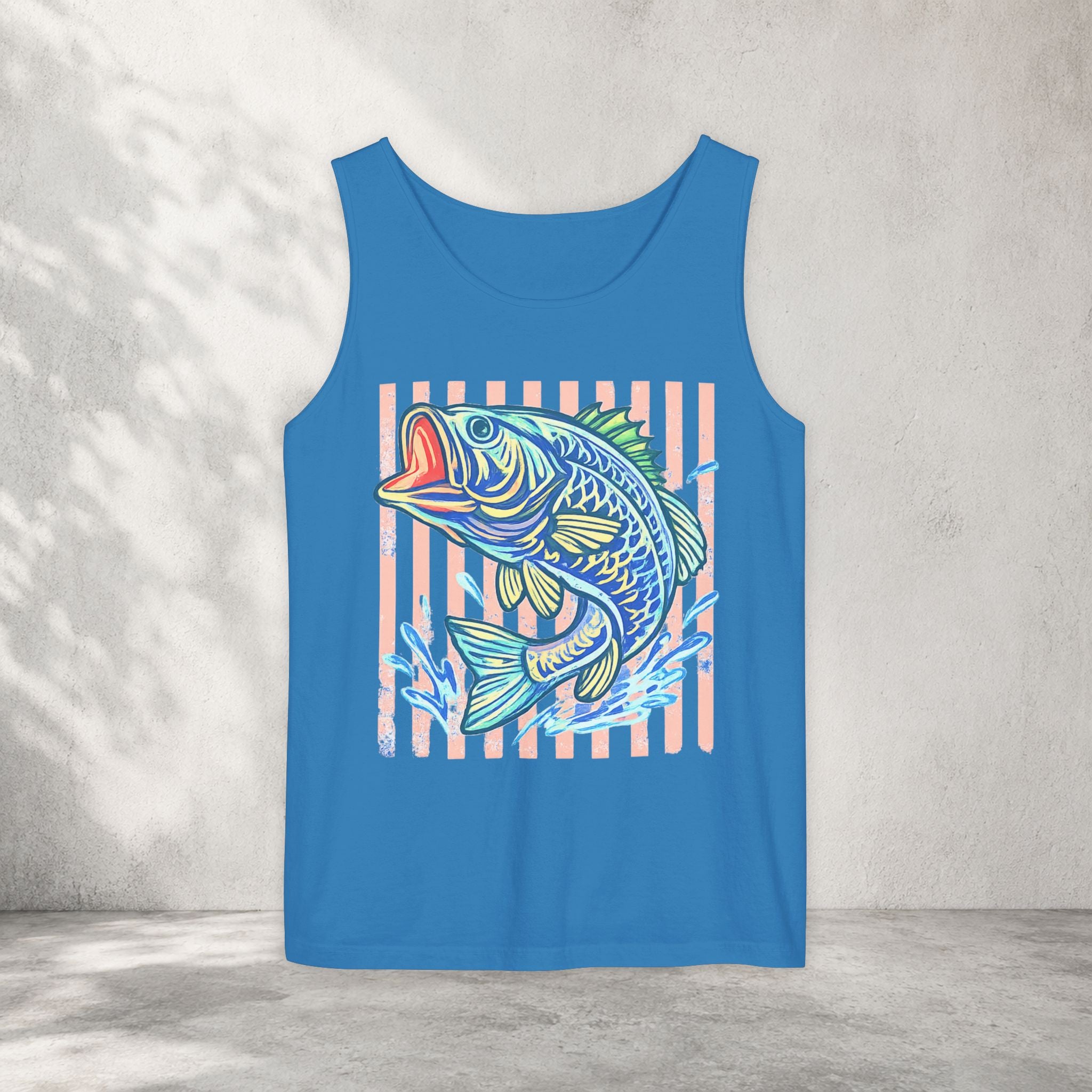 Striped Bass Graphic Tank Top