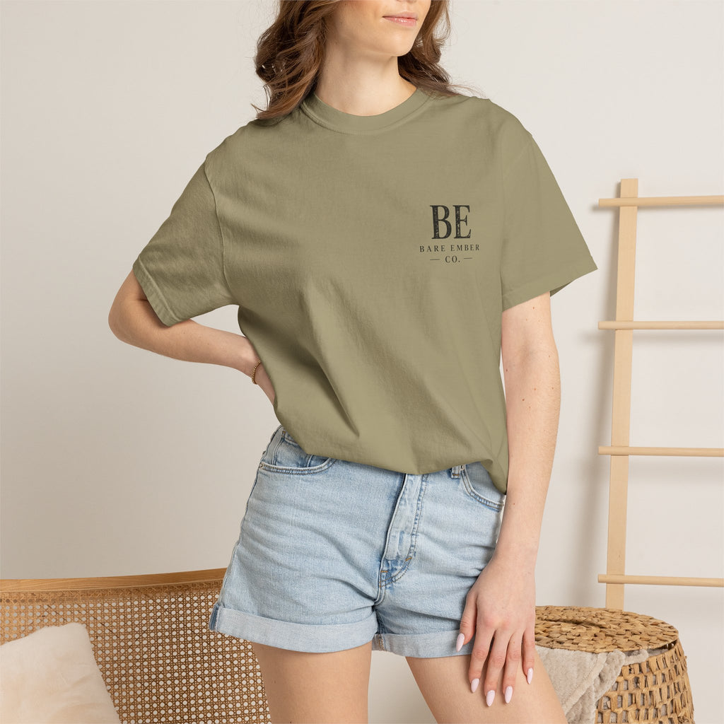 BE Floral Logo T‑Shirt