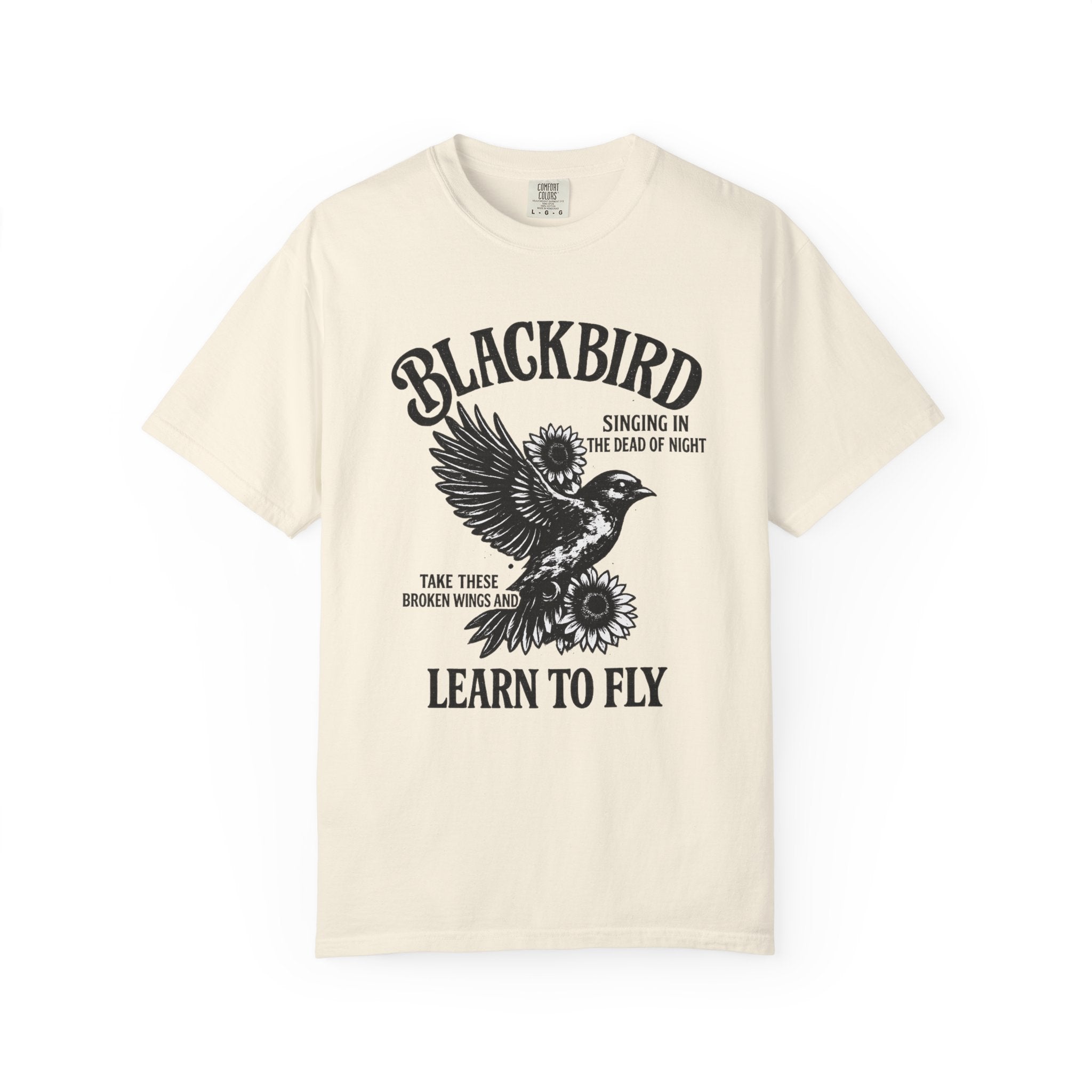Blackbird 'Learn to Fly' Graphic T-Shirt