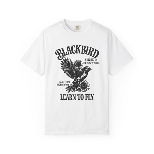 Blackbird 'Learn to Fly' Graphic T-Shirt