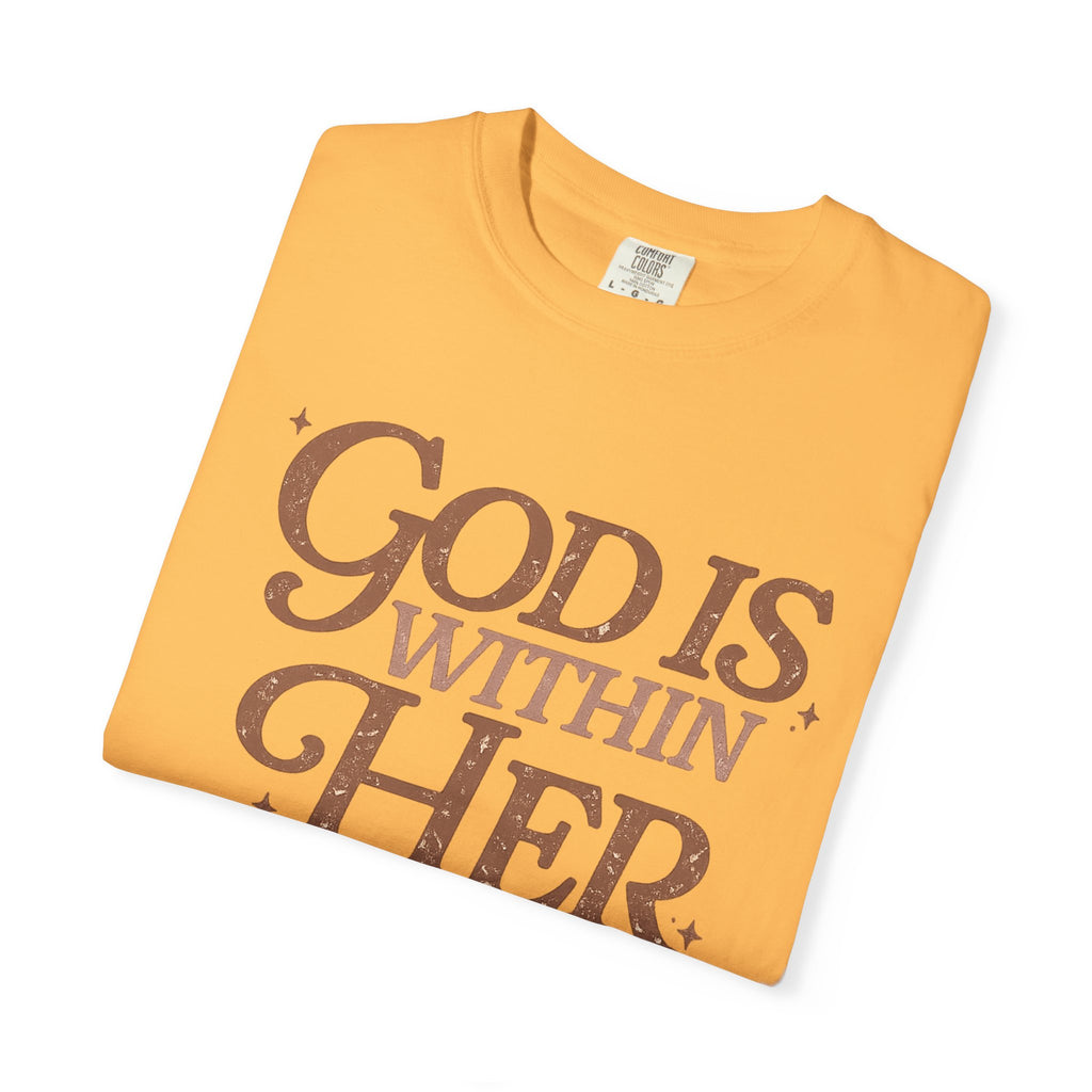 God Is Within Her Psalm 46:5 T-Shirt