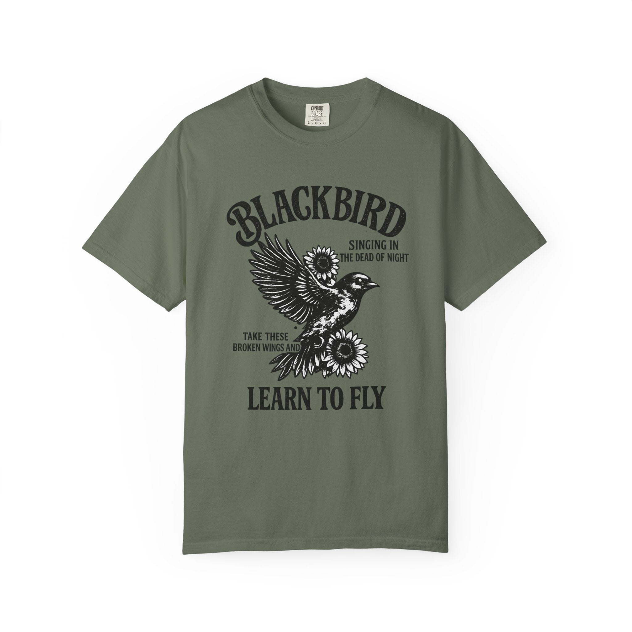 Blackbird 'Learn to Fly' Graphic T-Shirt