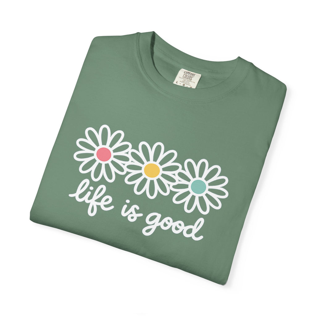 Life Is Good Daisy Graphic T-Shirt