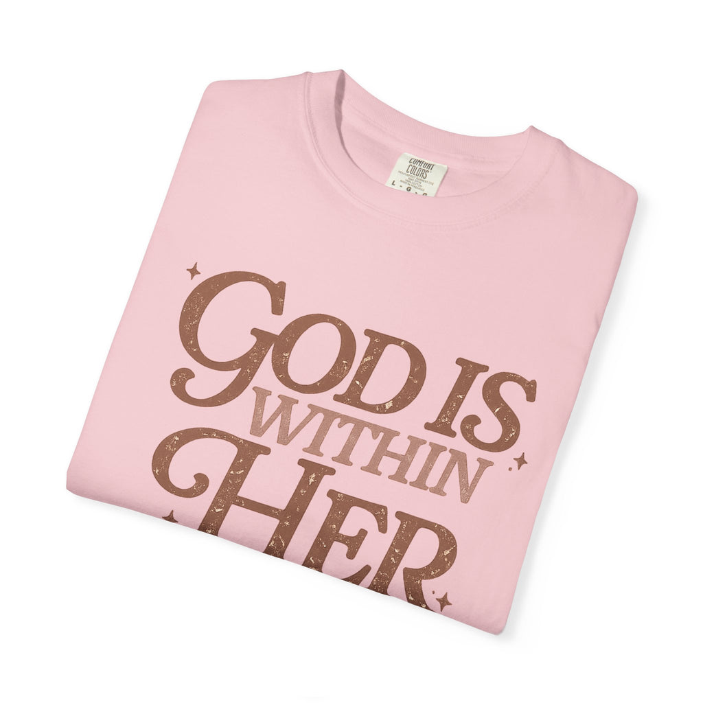 God Is Within Her Psalm 46:5 T-Shirt