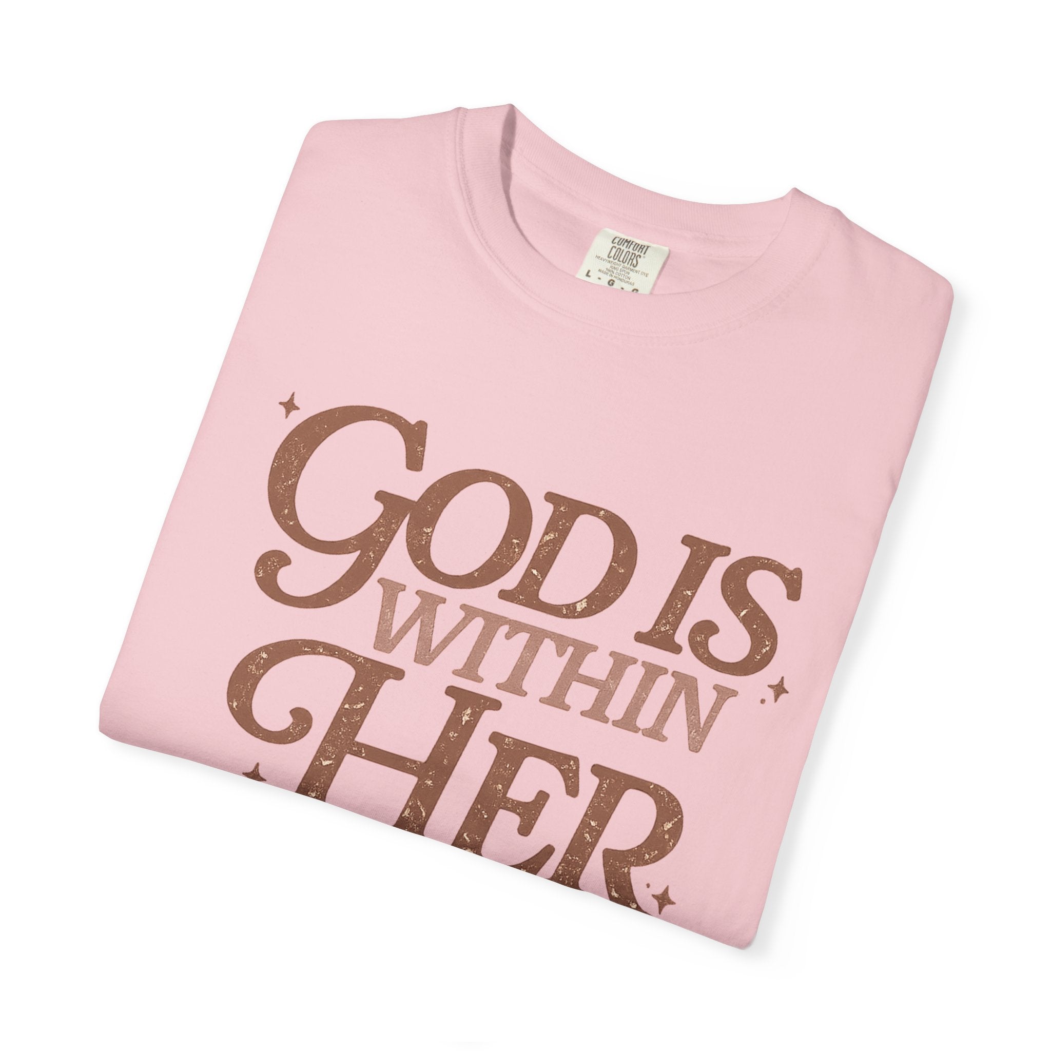God Is Within Her Psalm 46:5 T-Shirt