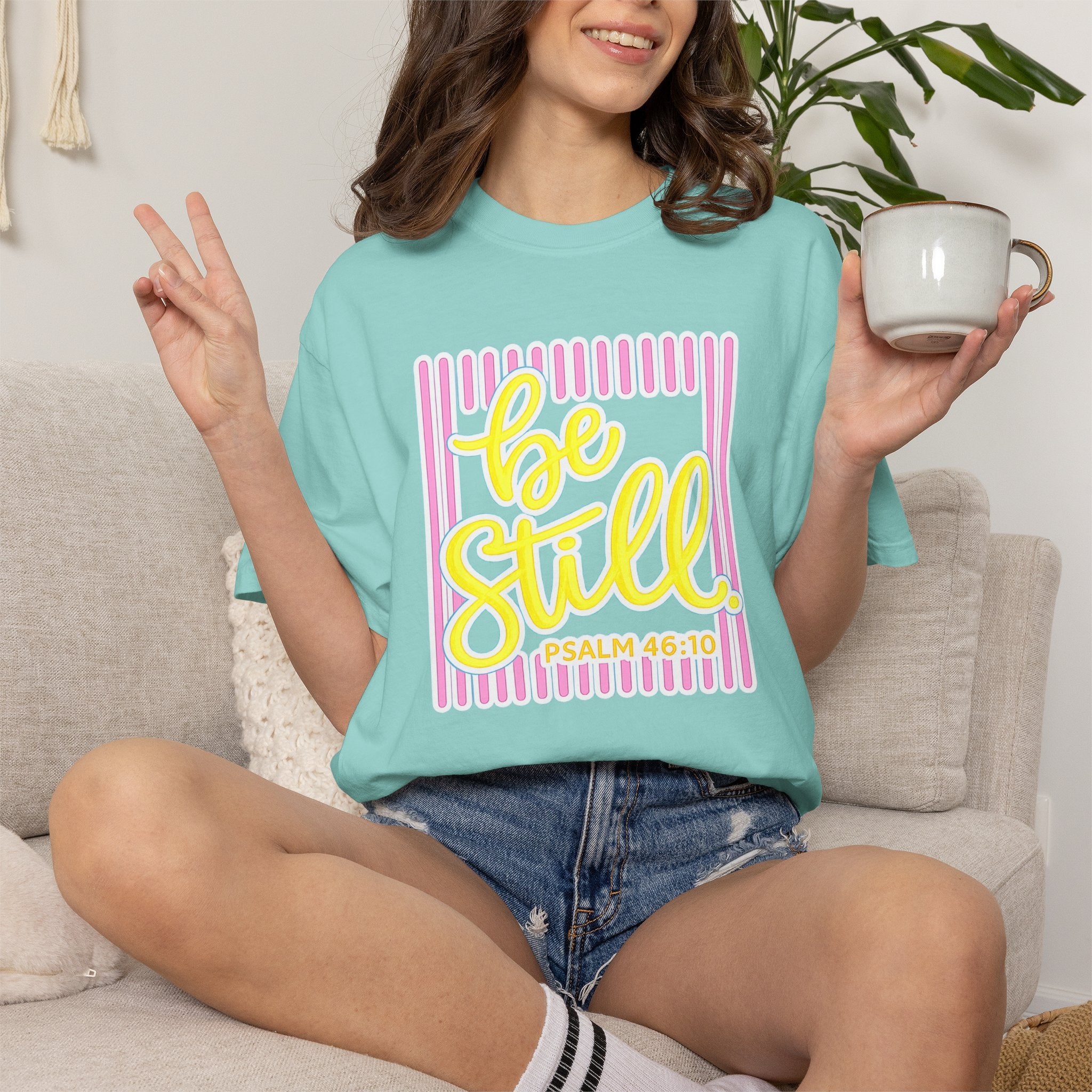 Be Still T-Shirt — Psalm 46:10 Graphic Tee