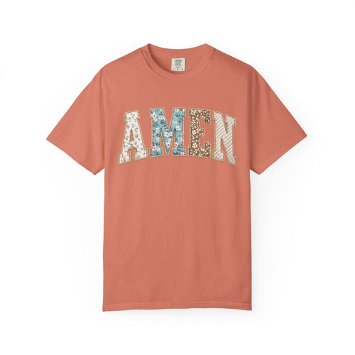 Amen Floral Patch T-Shirt