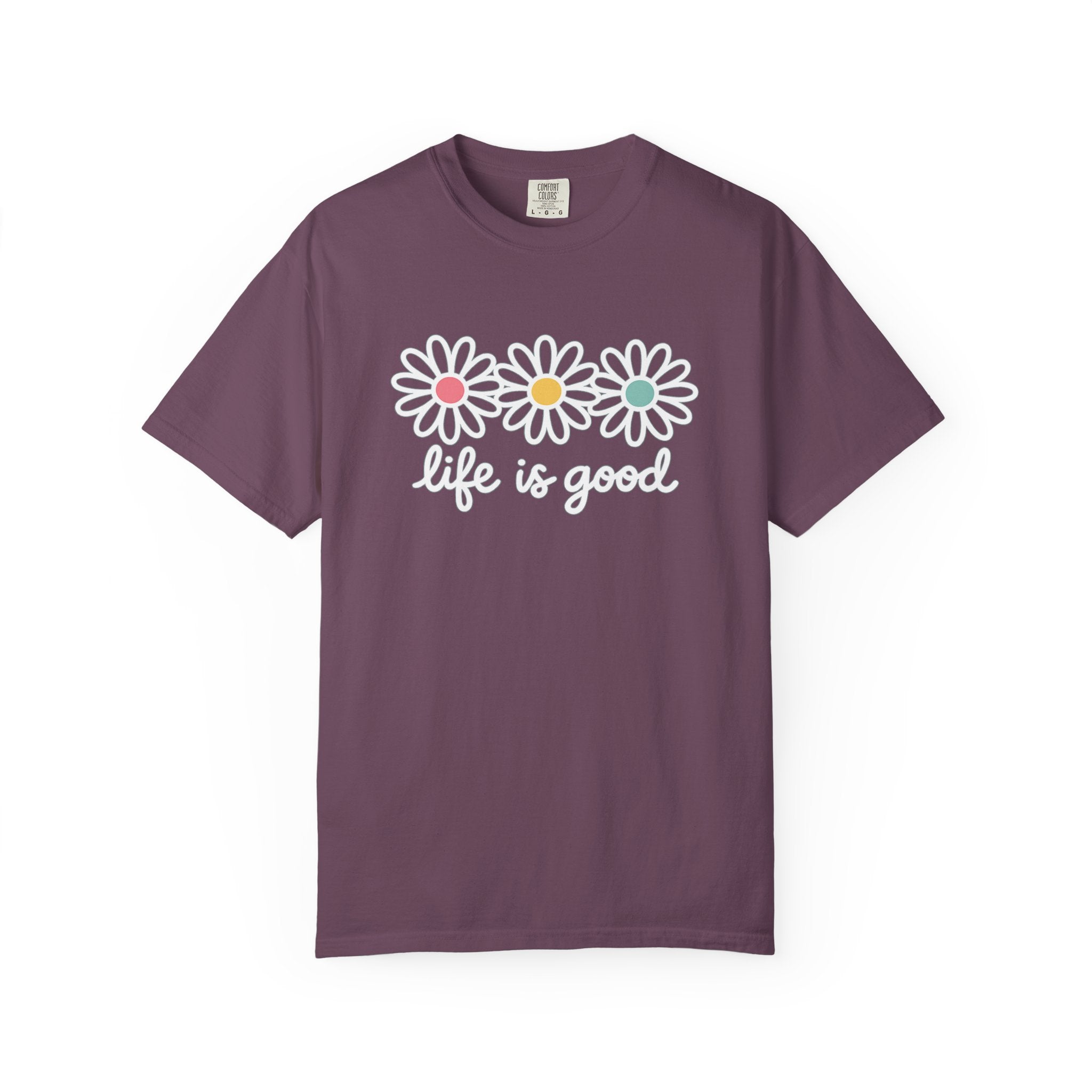 Life Is Good Daisy Graphic T-Shirt