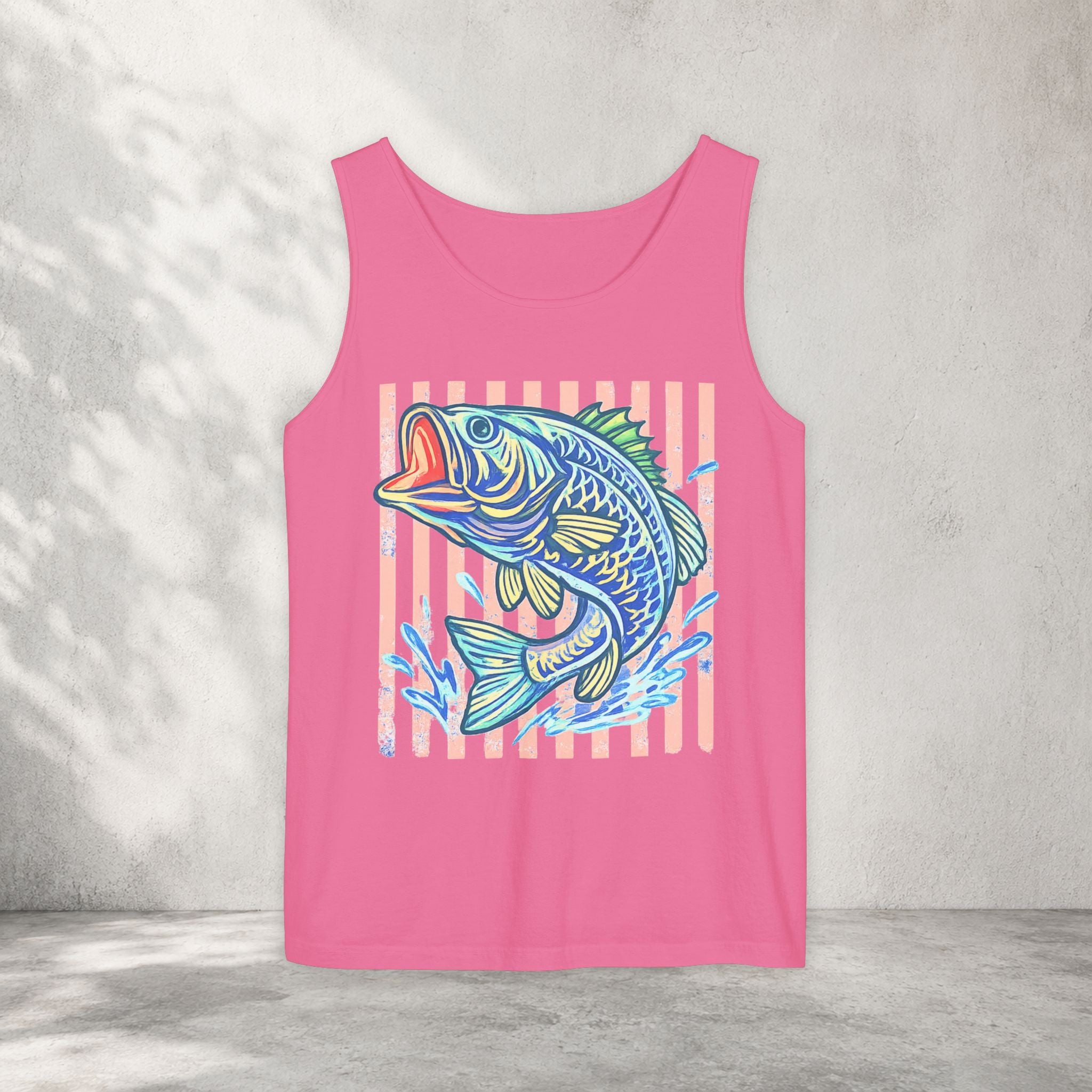 Striped Bass Graphic Tank Top