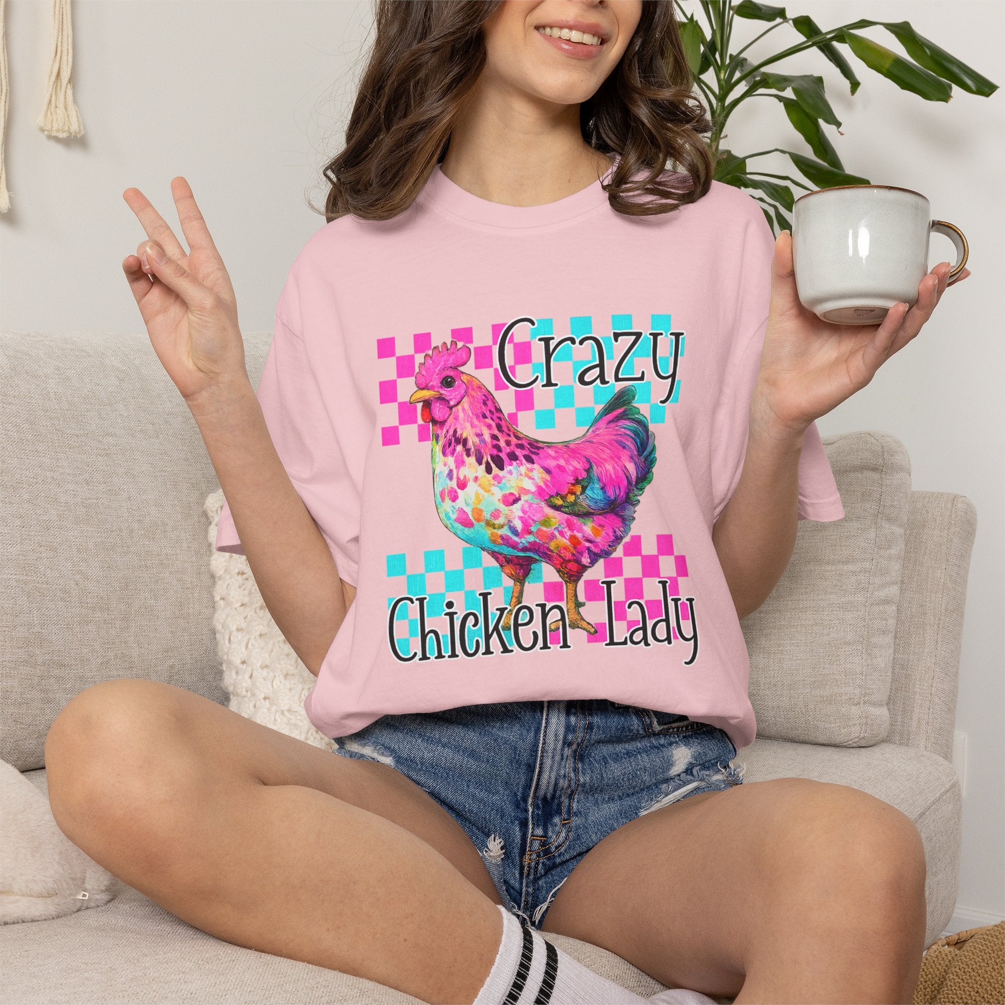 Crazy Chicken Lady T-Shirt