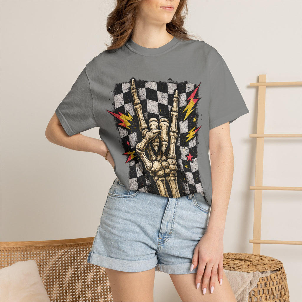 Skeleton Hand Rock T-Shirt