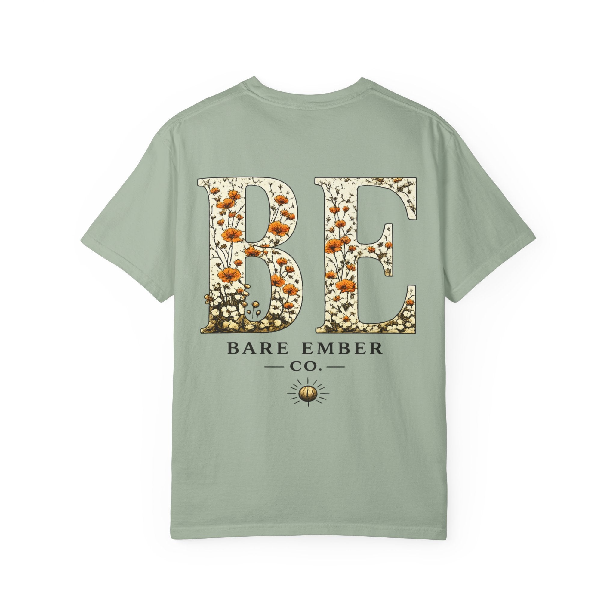 BE Floral Logo T‑Shirt