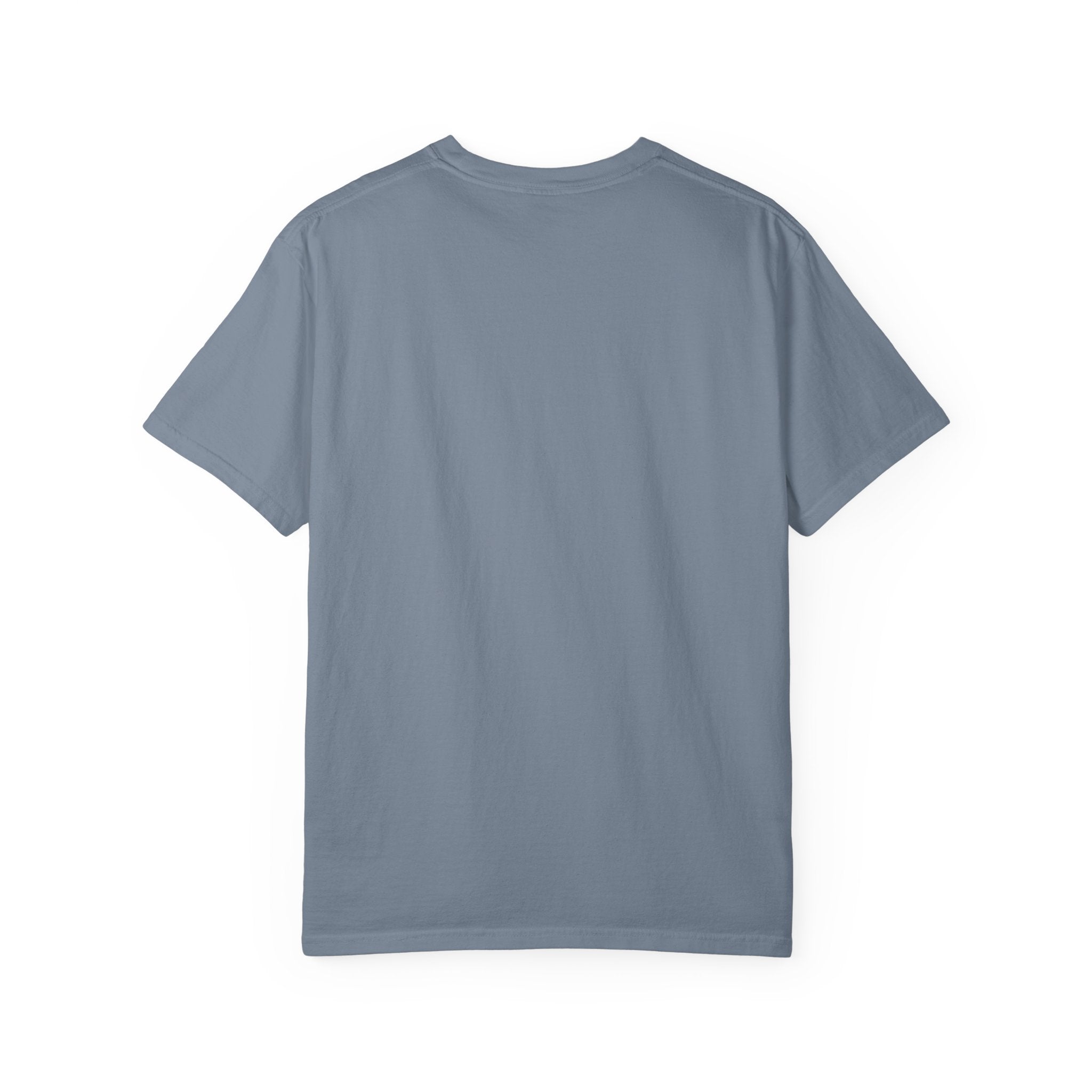 Rooted in Comfort T-Shirt — Cozy Script Graphic Tee with Leaf Accent