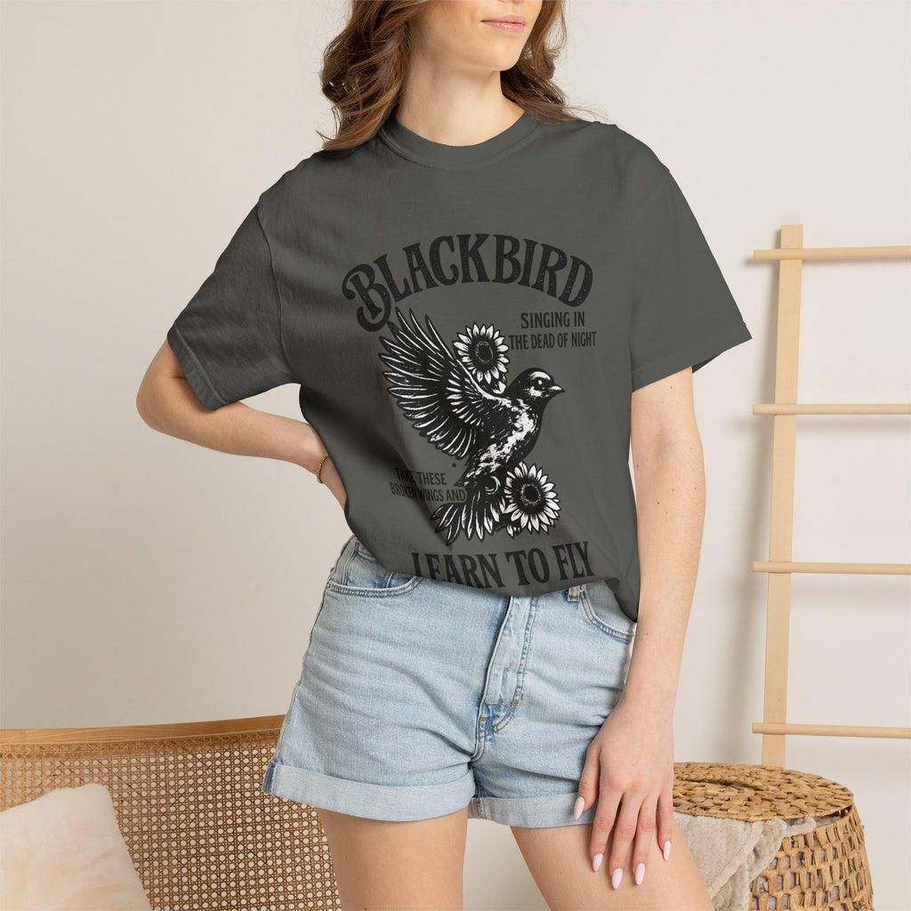 Blackbird 'Learn to Fly' Graphic T-Shirt