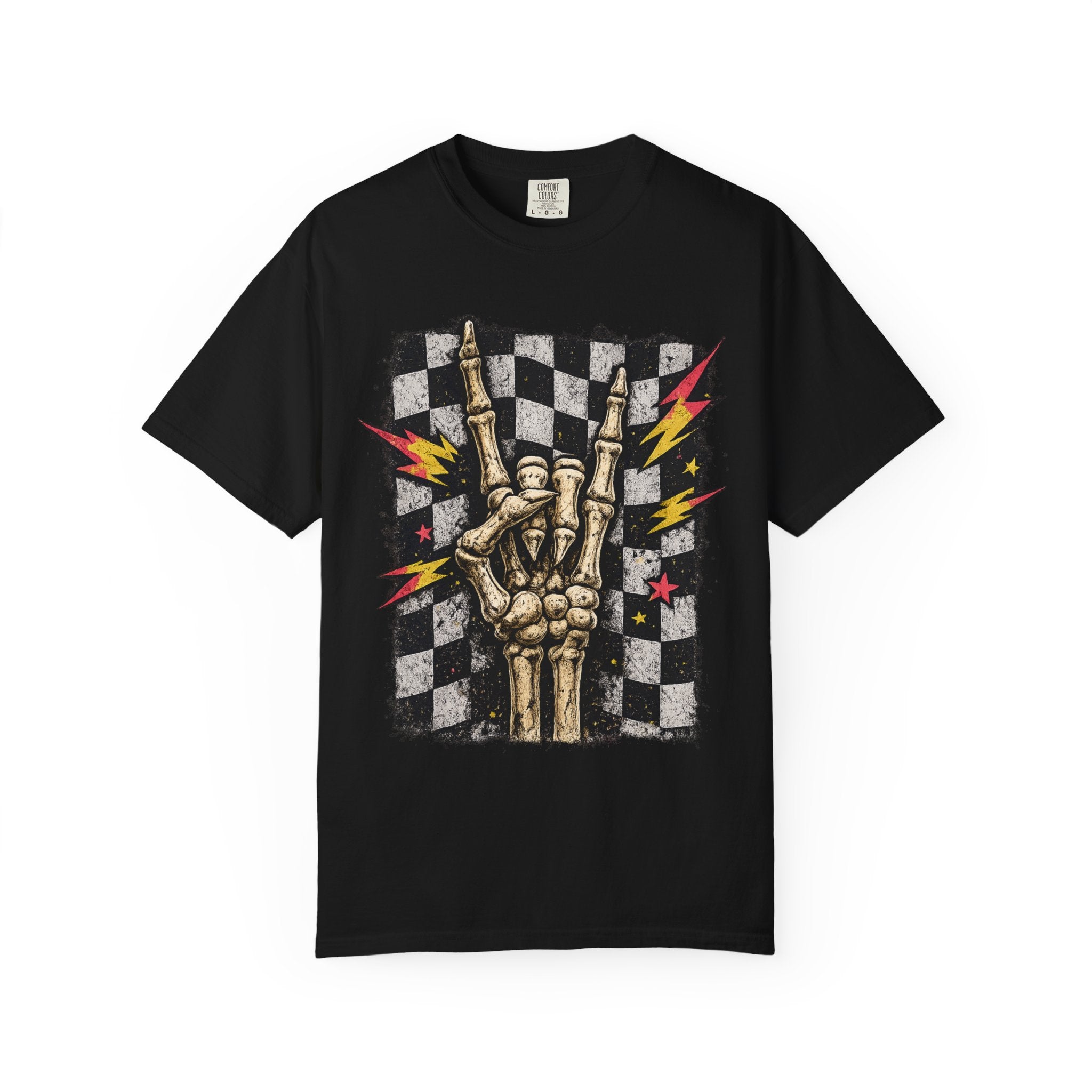 Skeleton Hand Rock T-Shirt