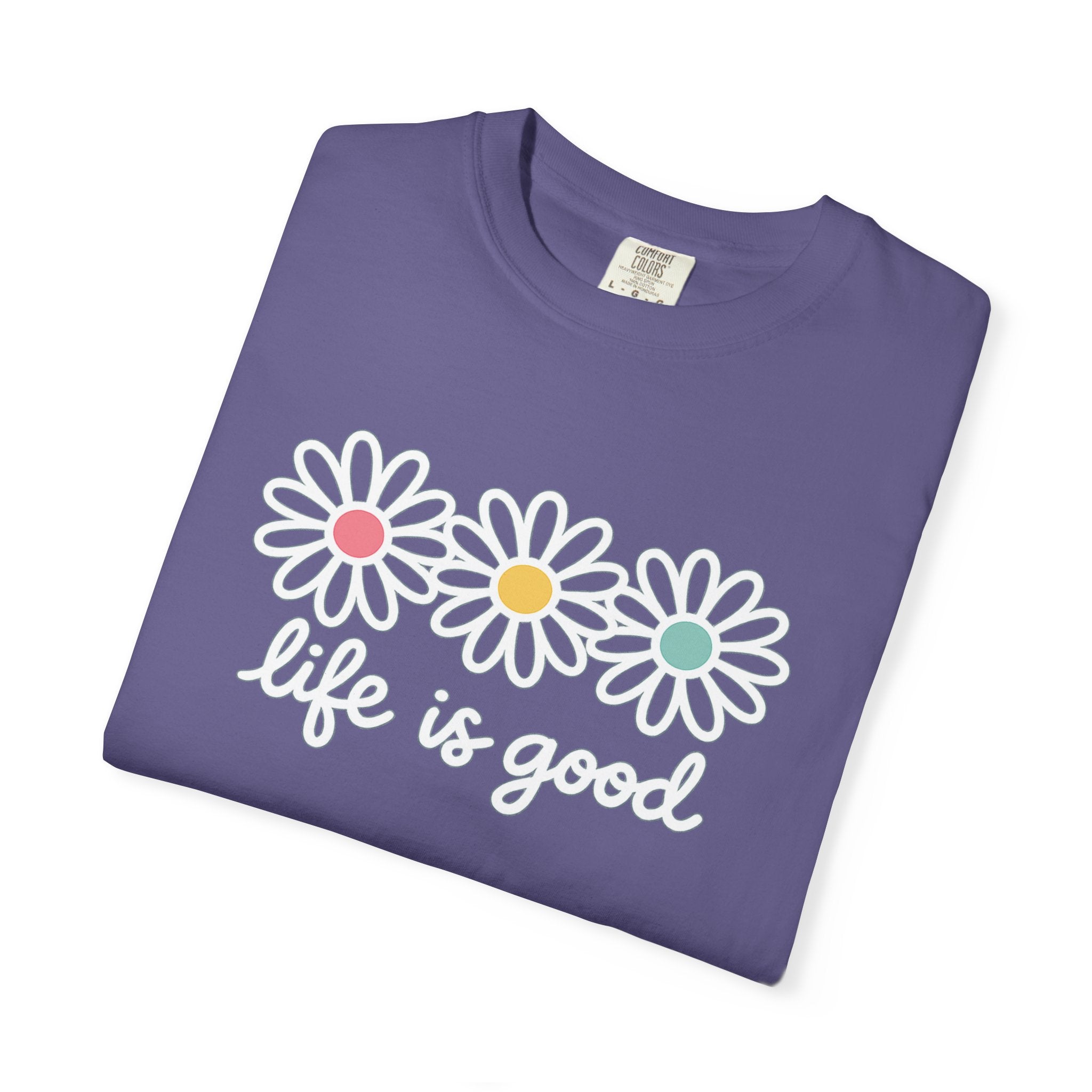 Life Is Good Daisy Graphic T-Shirt