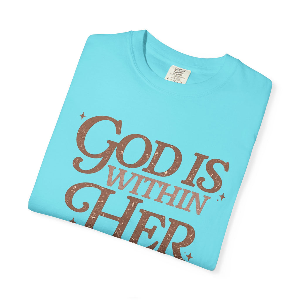 God Is Within Her Psalm 46:5 T-Shirt