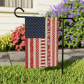 Patriotic Patchwork Garden Flag