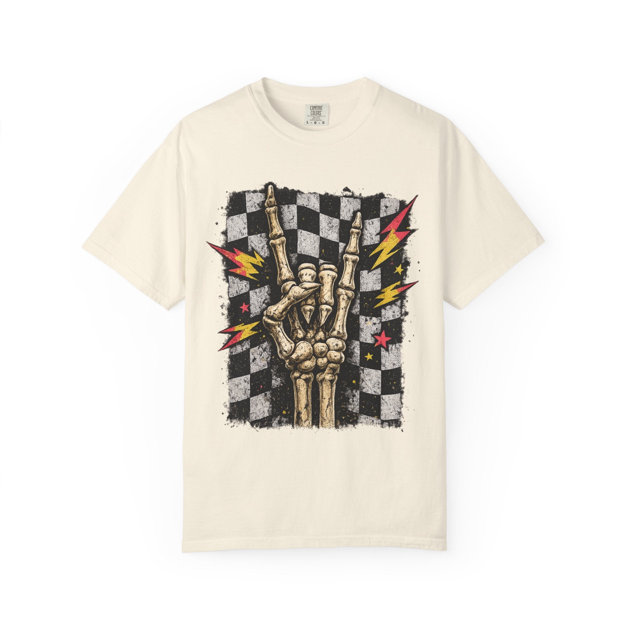 Skeleton Hand Rock T-Shirt