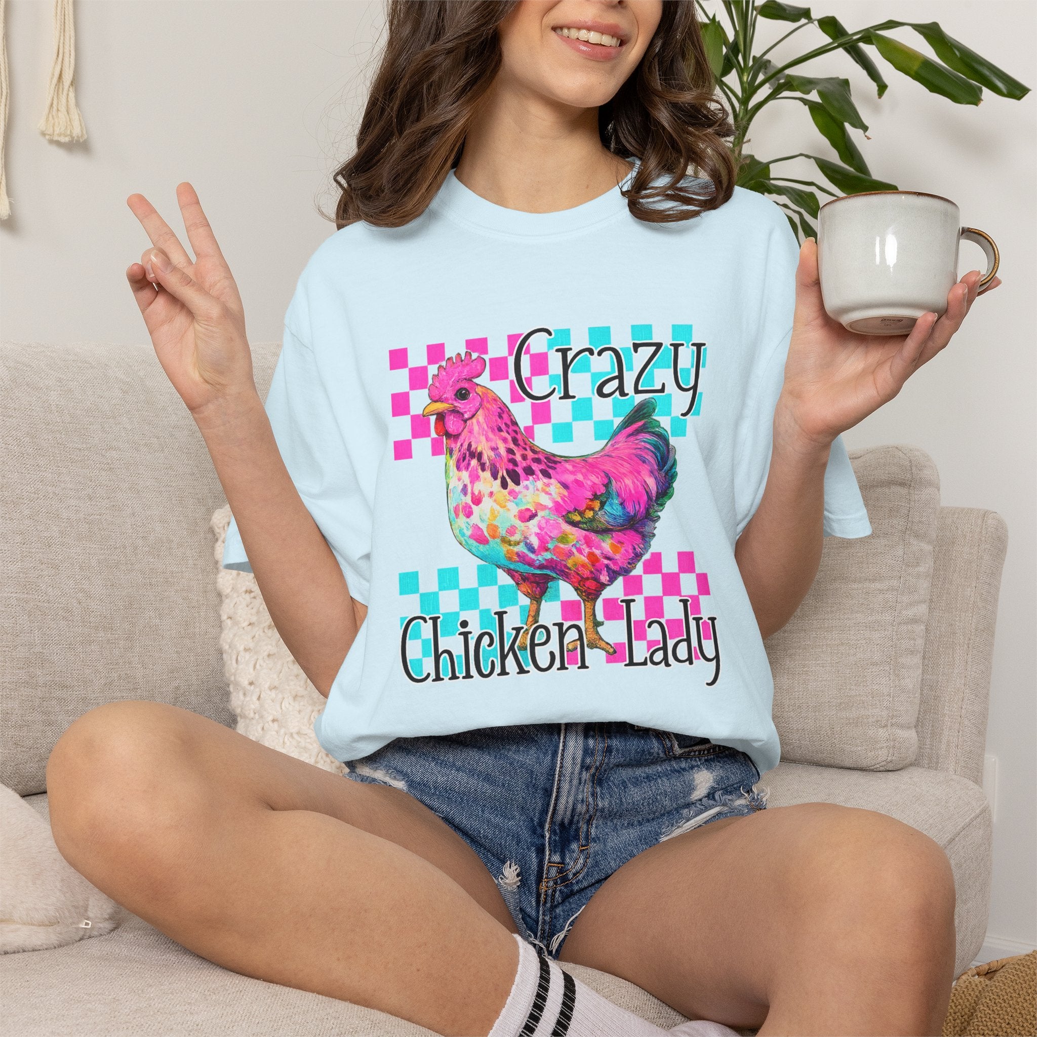 Crazy Chicken Lady T-Shirt