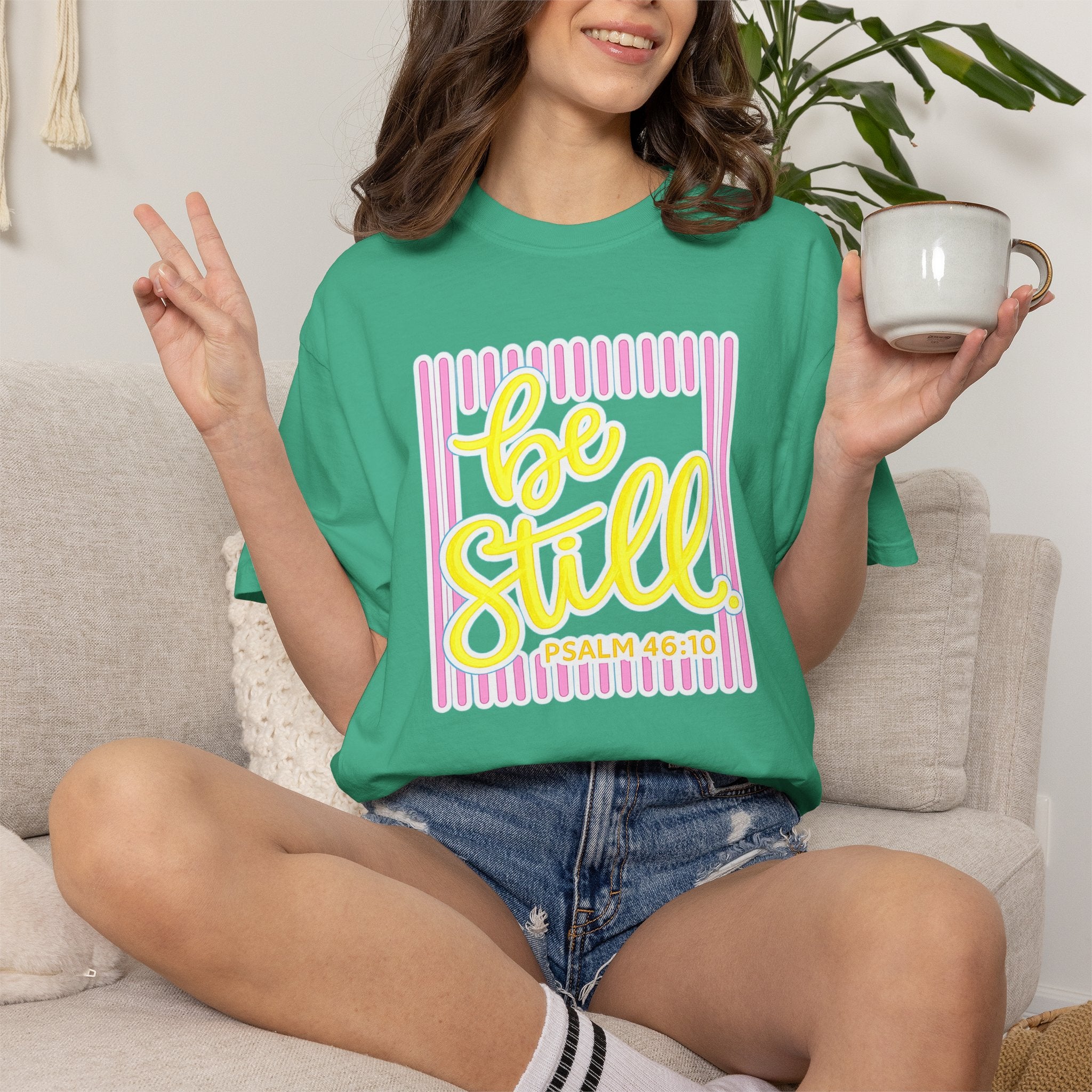 Be Still T-Shirt — Psalm 46:10 Graphic Tee