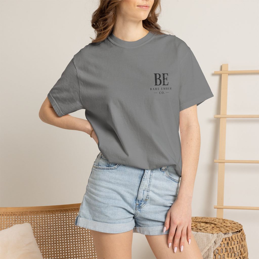BE Floral Logo T‑Shirt