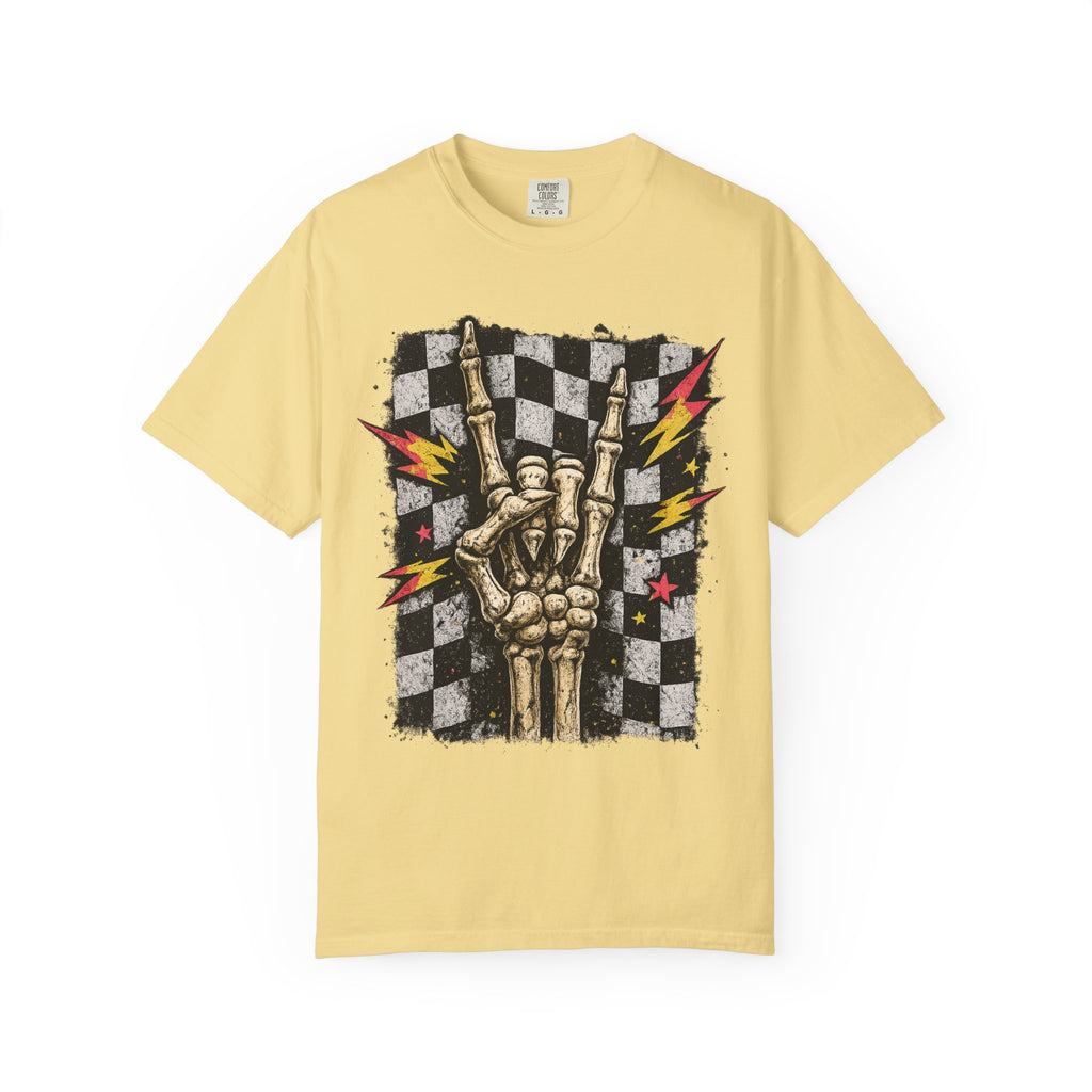 Skeleton Hand Rock T-Shirt