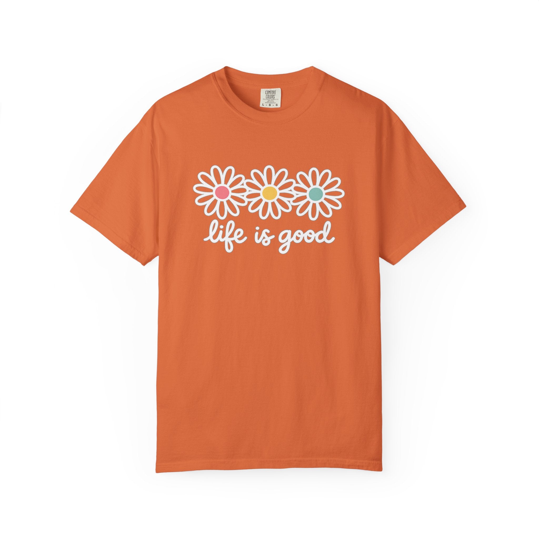 Life Is Good Daisy Graphic T-Shirt